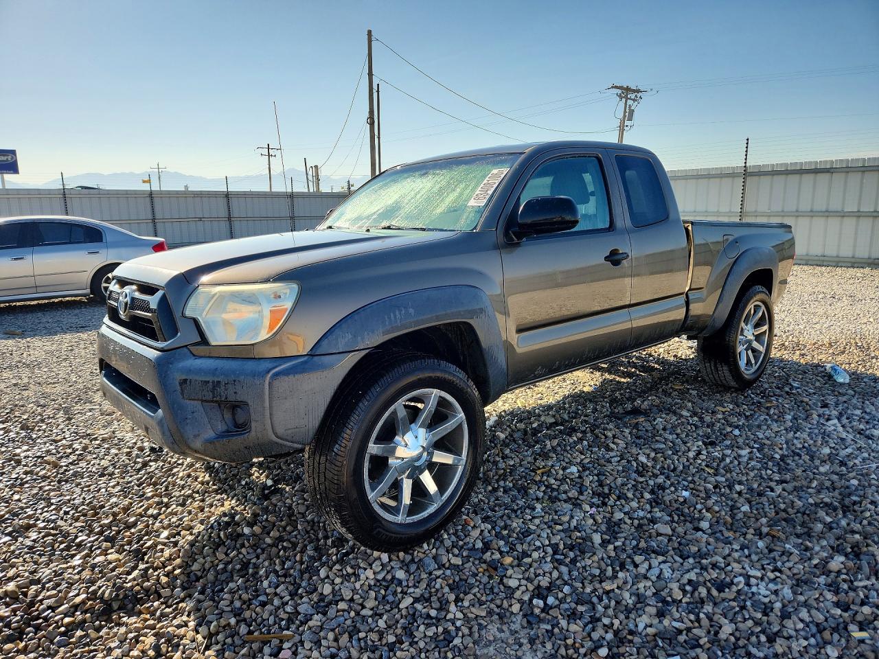 2015 Toyota Tacoma Base Gray vin: 5TFUX4EN4FX035164