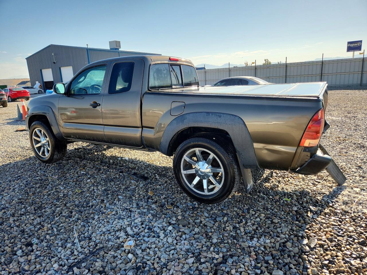 2015 Toyota Tacoma Base Gray vin: 5TFUX4EN4FX035164
