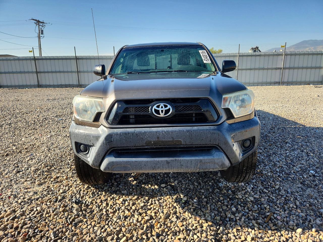 2015 Toyota Tacoma Base Gray vin: 5TFUX4EN4FX035164