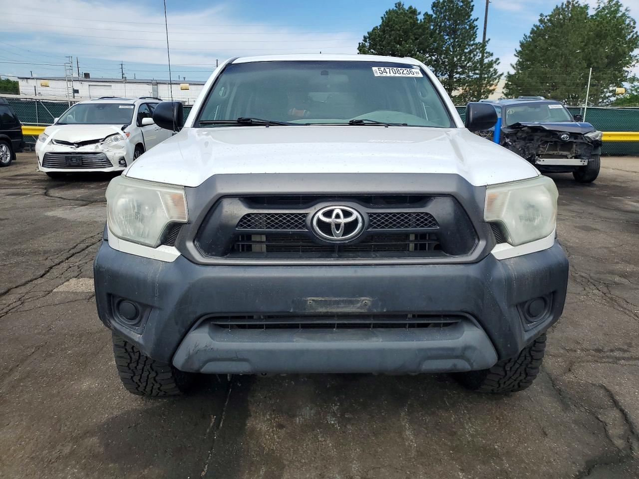 2015 Toyota Tacoma Access Cab Белый vin: 5TFUX4EN4FX036072