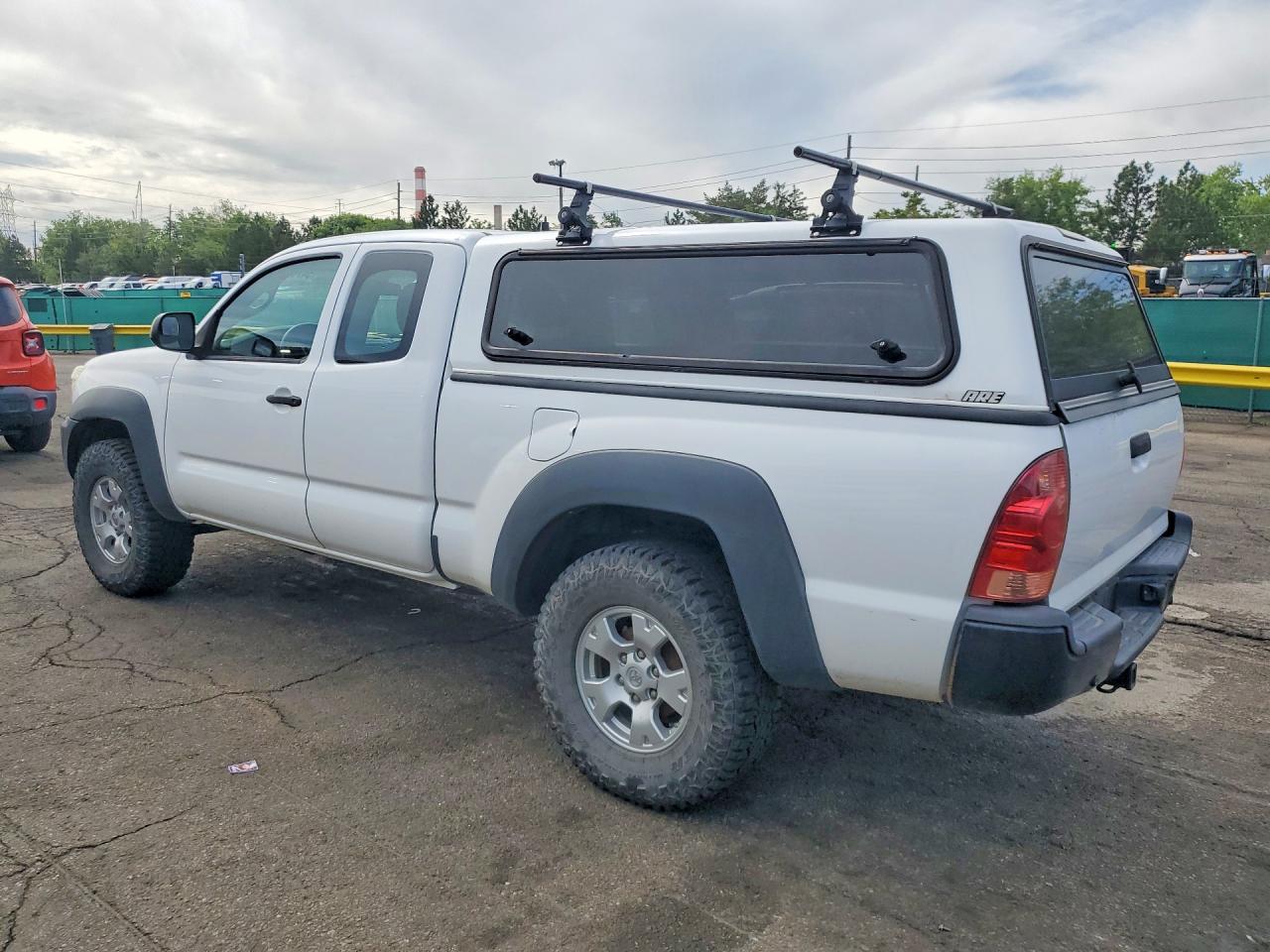 2015 Toyota Tacoma Access Cab Белый vin: 5TFUX4EN4FX036072