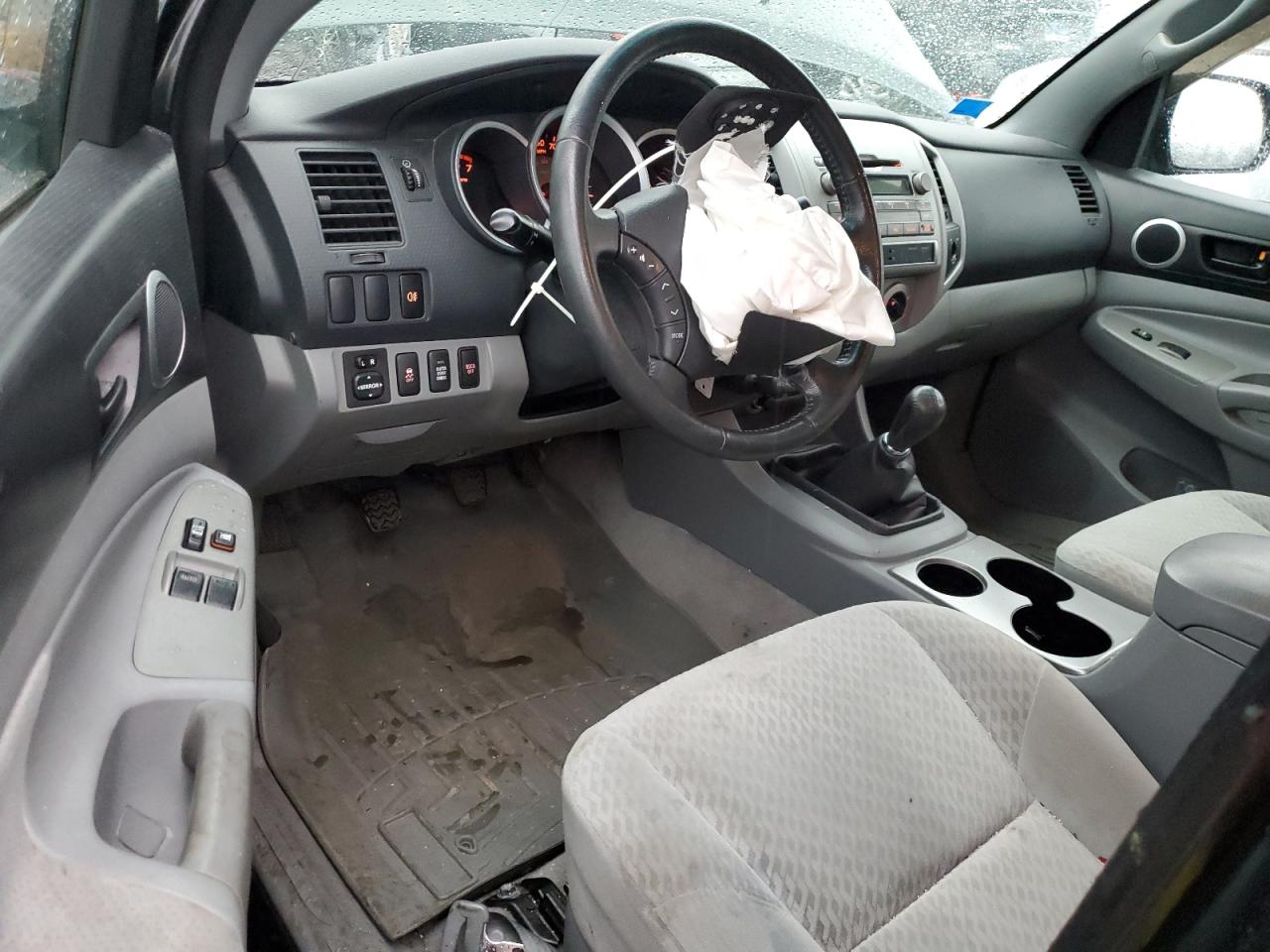 2011 Toyota Tacoma Access Cab Green vin: 5TFUX4EN5BX003205