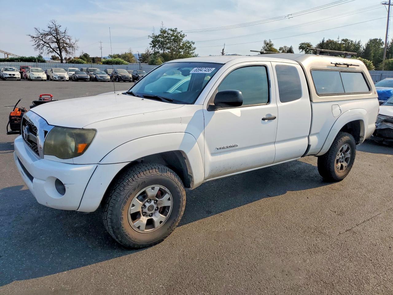 2011 Toyota Tacoma Base White vin: 5TFUX4EN5BX003222