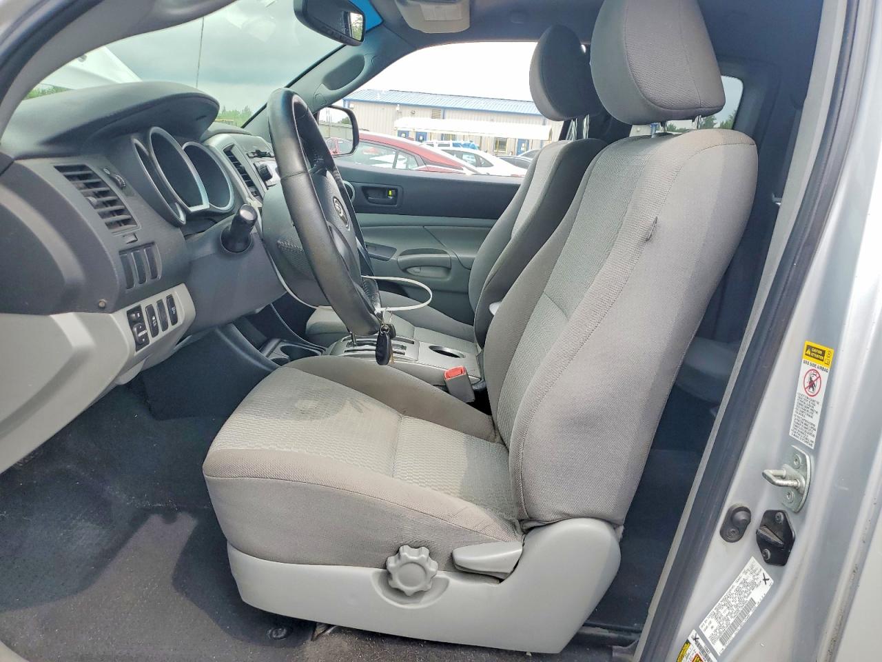 2012 Toyota Tacoma Access Cab Silver vin: 5TFUX4EN5CX010852