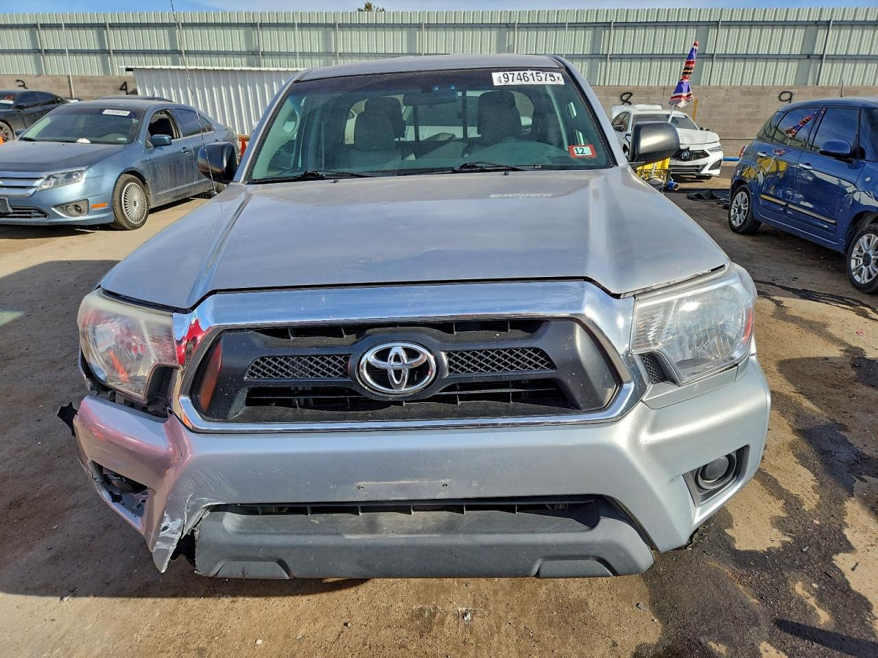 2015 Toyota Tacoma Access Cab Silver vin: 5TFUX4EN5FX033021