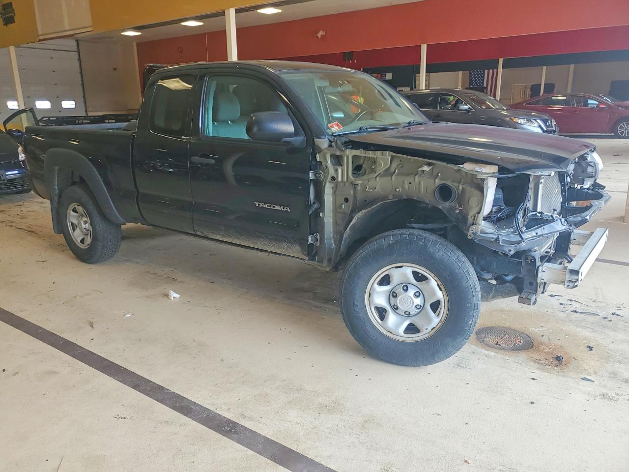 2015 Toyota Tacoma Base Черный vin: 5TFUX4EN5FX037859