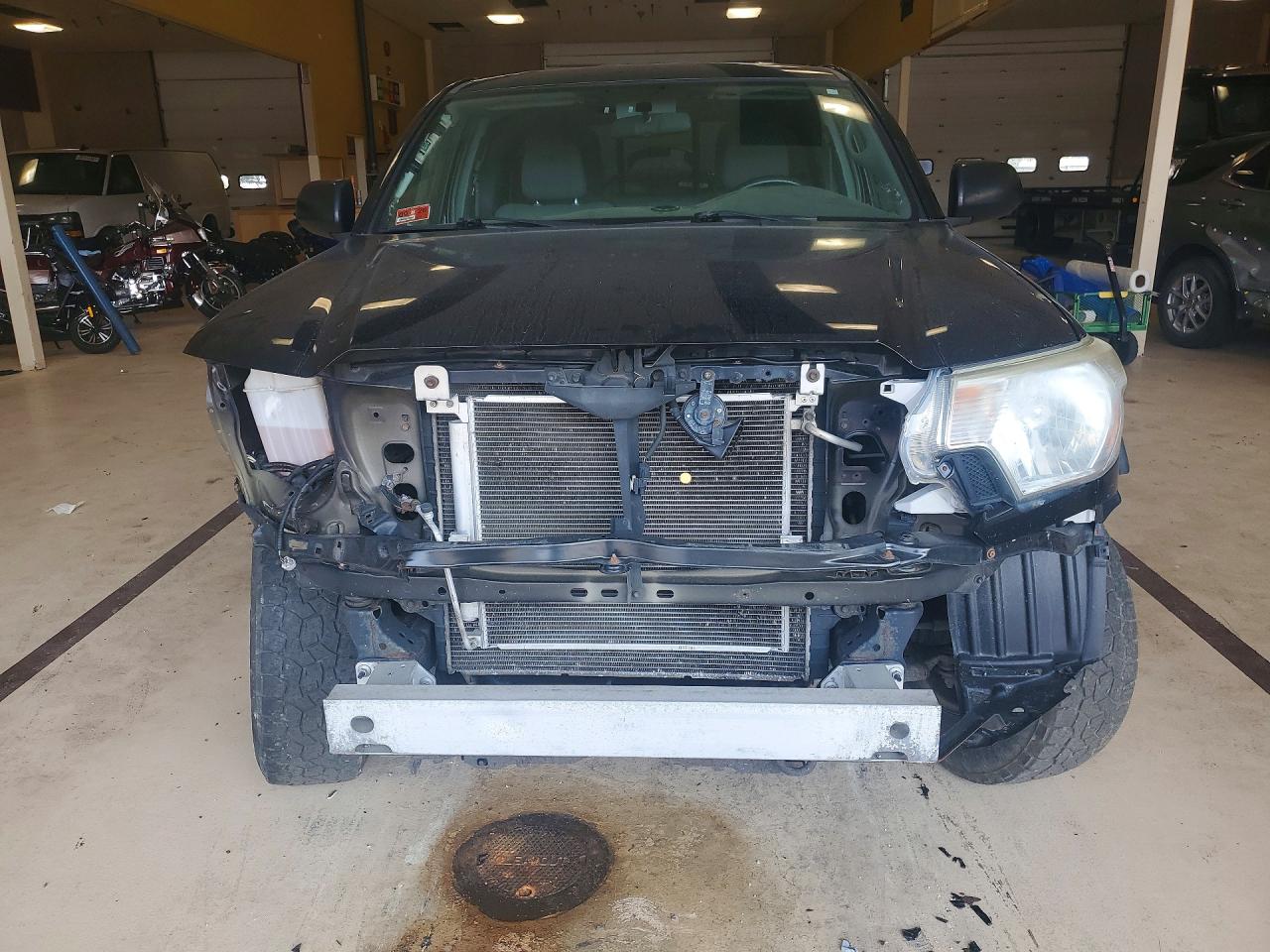 2015 Toyota Tacoma Base Черный vin: 5TFUX4EN5FX037859
