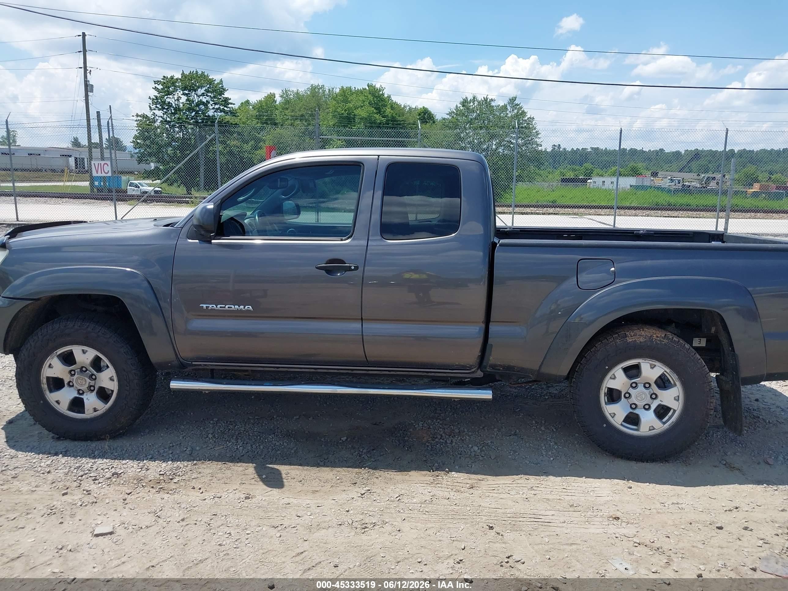 2012 Toyota Tacoma   Серый vin: 5TFUX4EN6CX011119