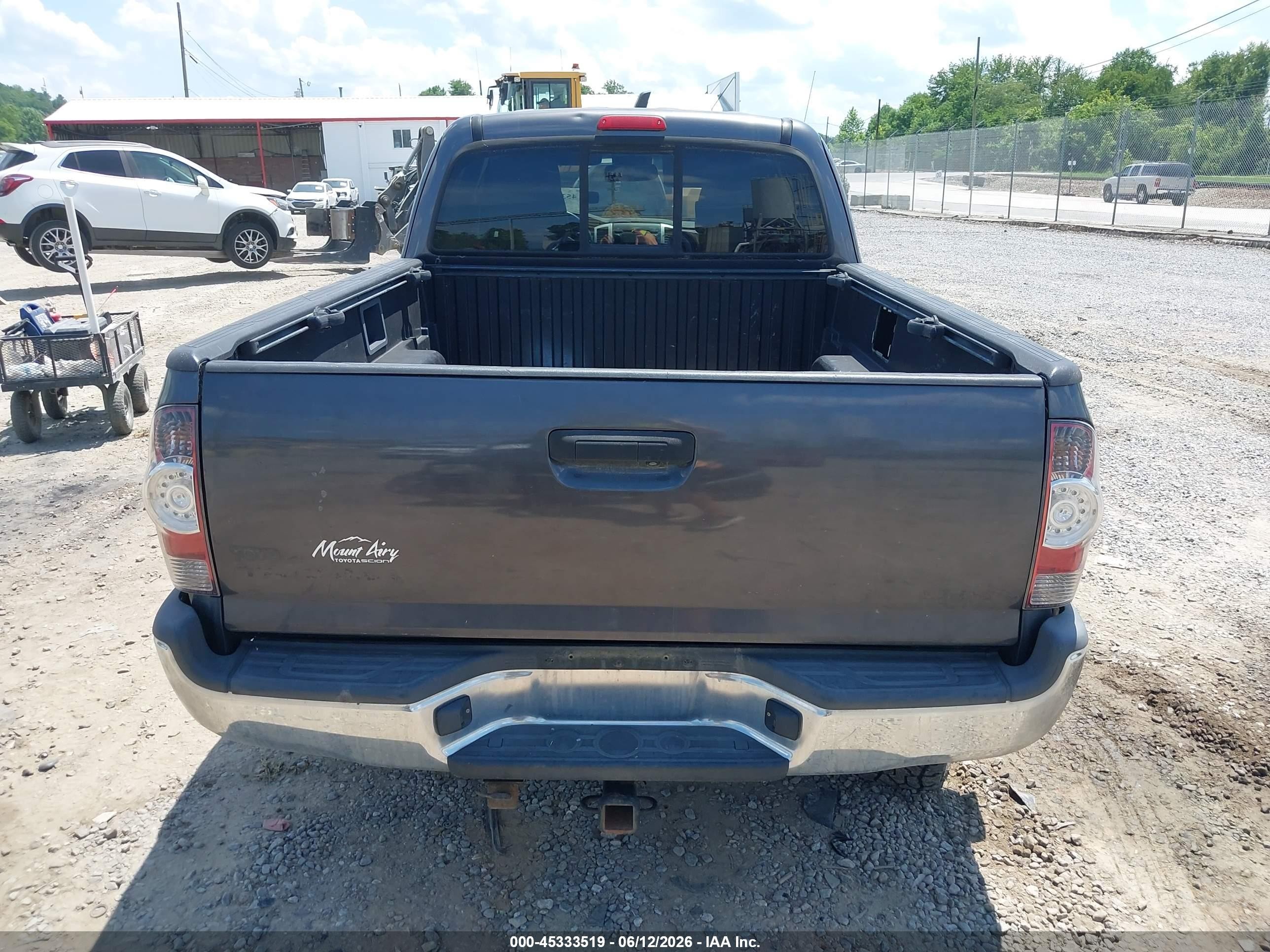 2012 Toyota Tacoma   Серый vin: 5TFUX4EN6CX011119