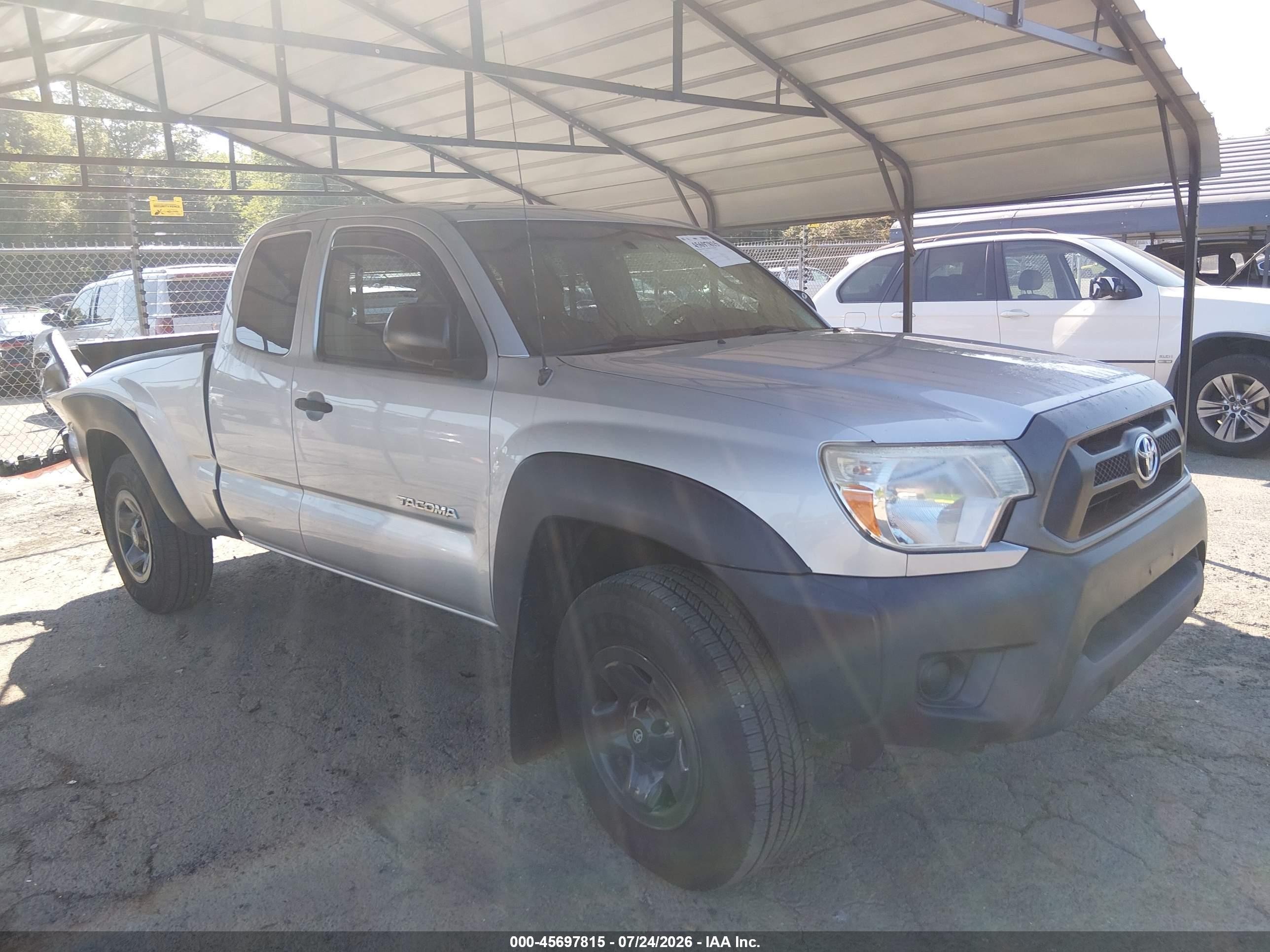 2013 Toyota Tacoma   Gray vin: 5TFUX4EN6DX022946