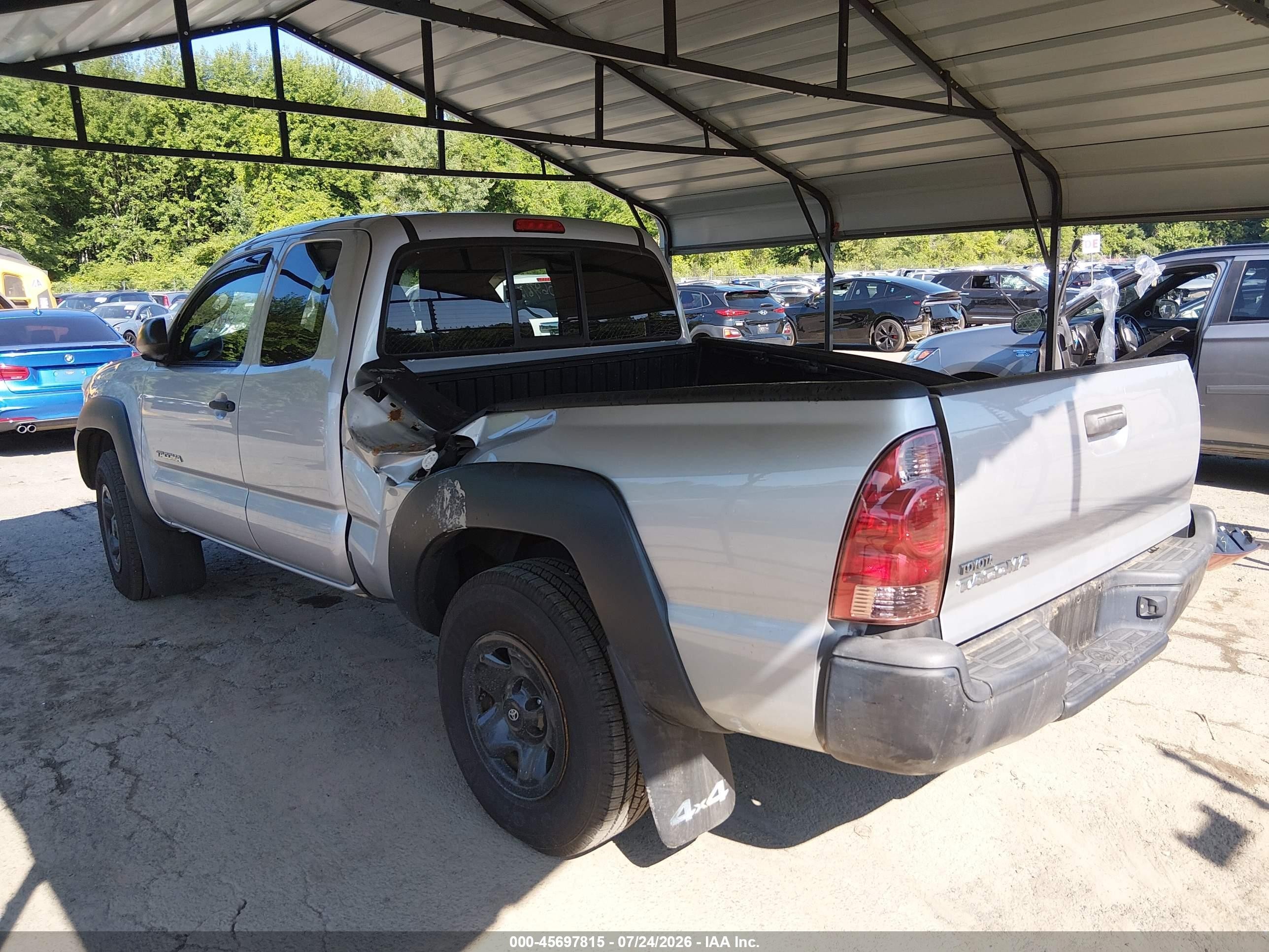 2013 Toyota Tacoma   Gray vin: 5TFUX4EN6DX022946