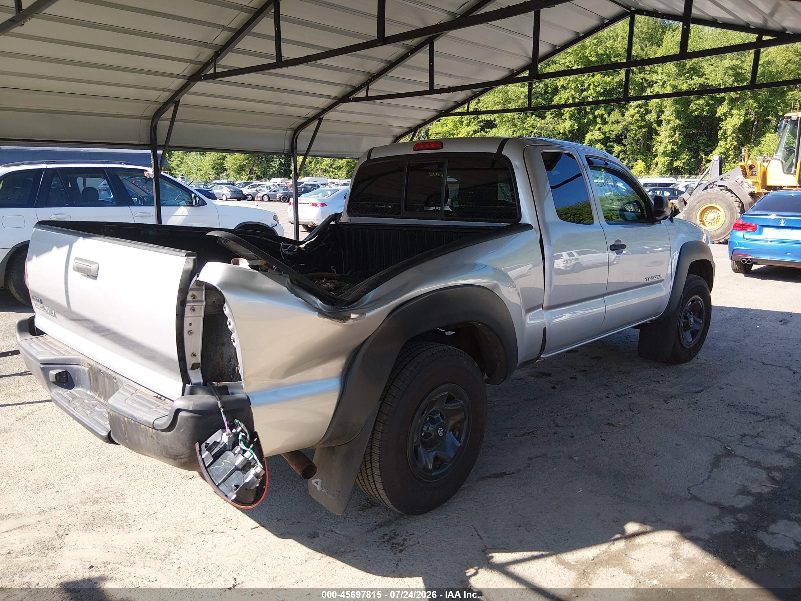 2013 Toyota Tacoma   Gray vin: 5TFUX4EN6DX022946