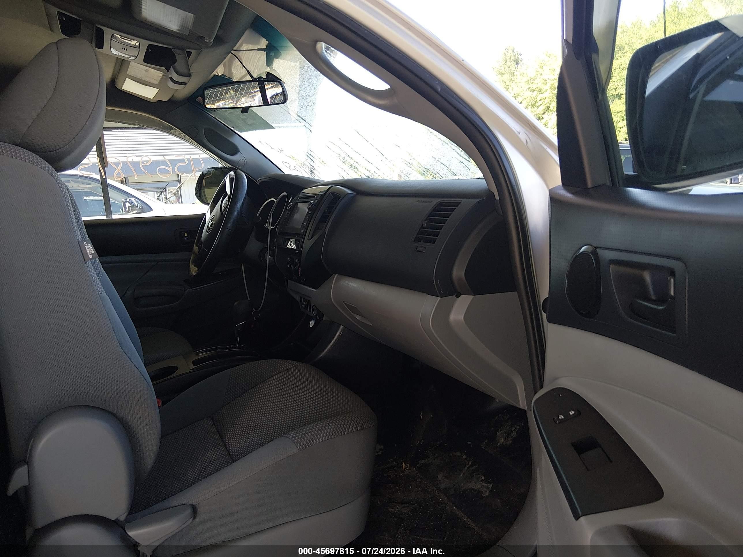 2013 Toyota Tacoma   Gray vin: 5TFUX4EN6DX022946
