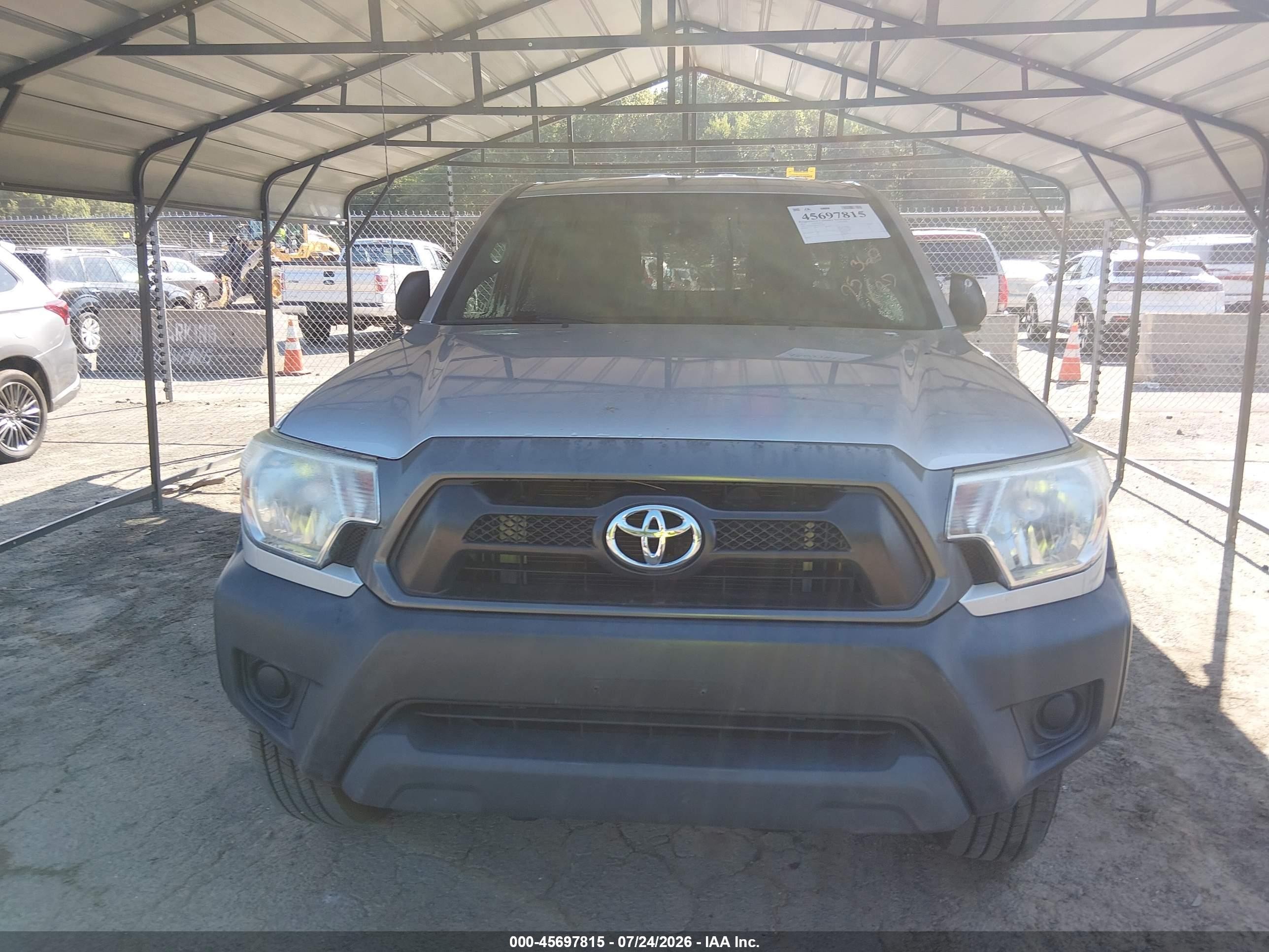 2013 Toyota Tacoma   Gray vin: 5TFUX4EN6DX022946