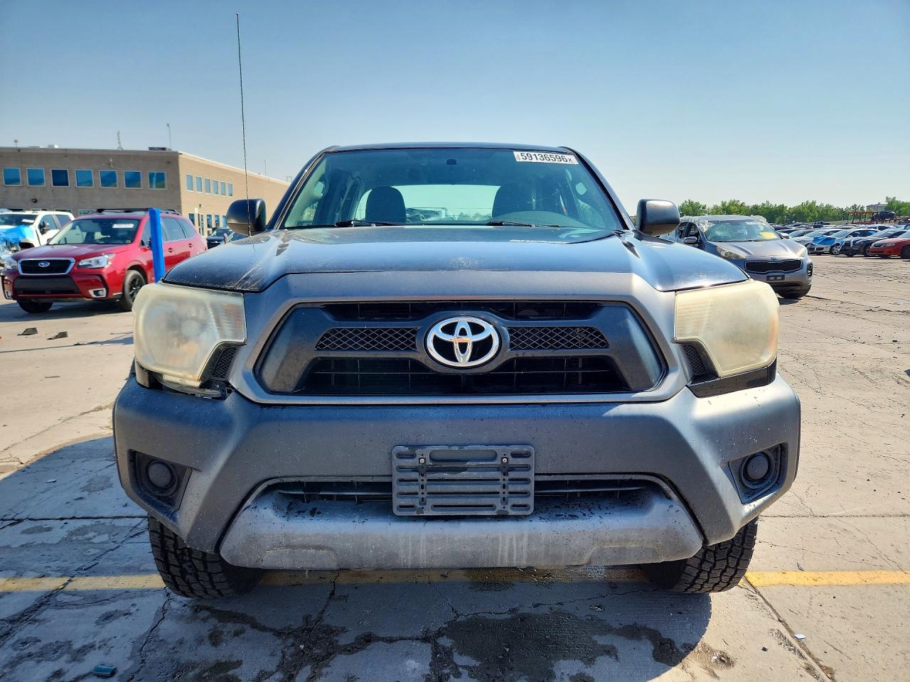 2015 Toyota Tacoma Access Cab Black vin: 5TFUX4EN6FX035277