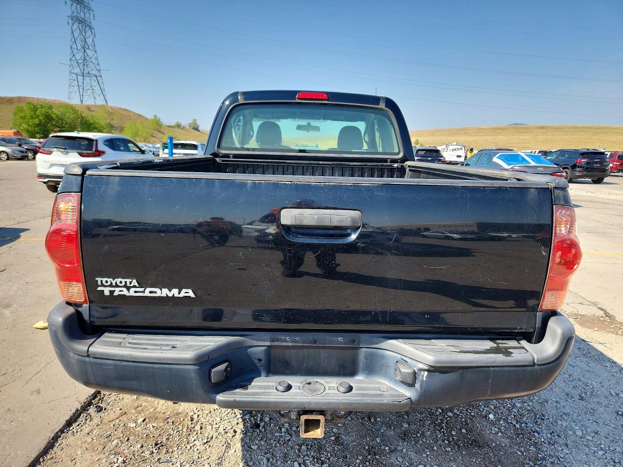 2015 Toyota Tacoma Access Cab Black vin: 5TFUX4EN6FX035277