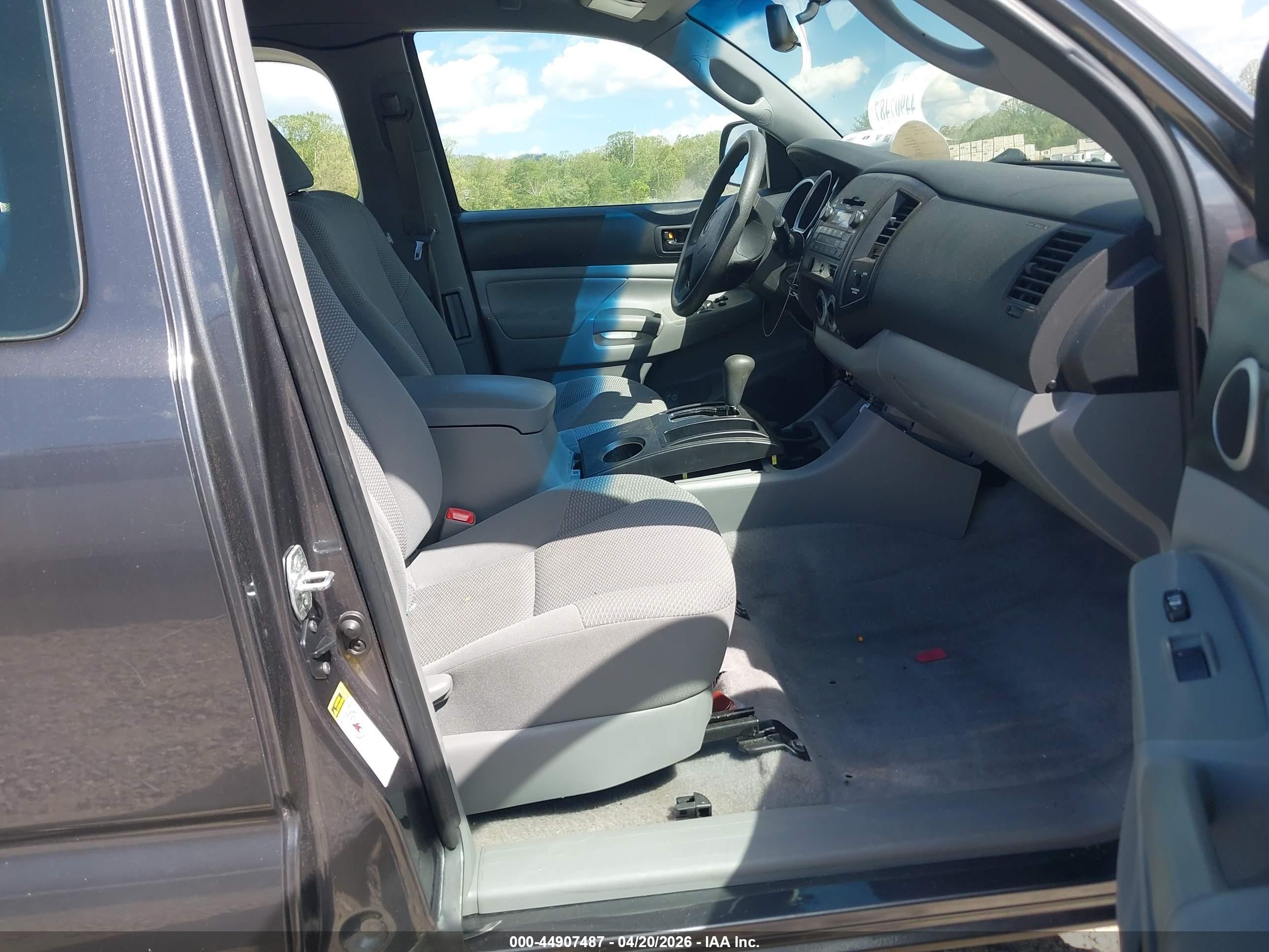 2011 Toyota Tacoma Gray vin: 5TFUX4EN7BX004775