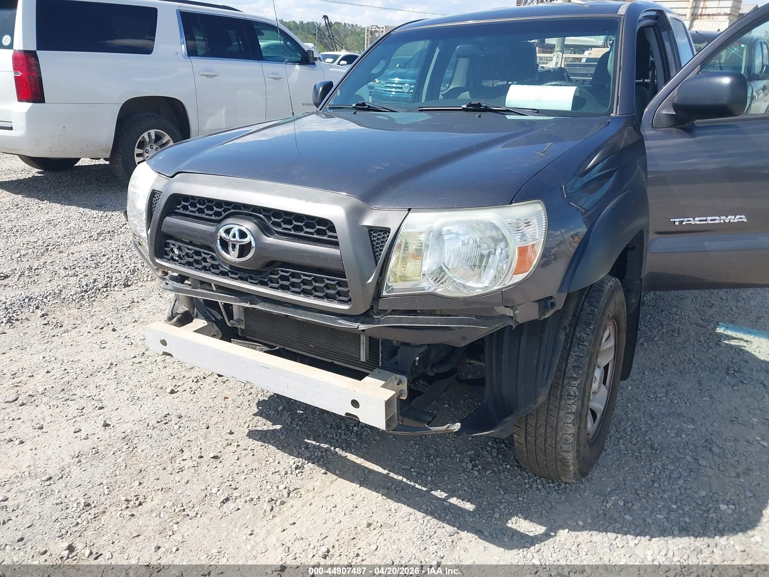 2011 Toyota Tacoma Gray vin: 5TFUX4EN7BX004775
