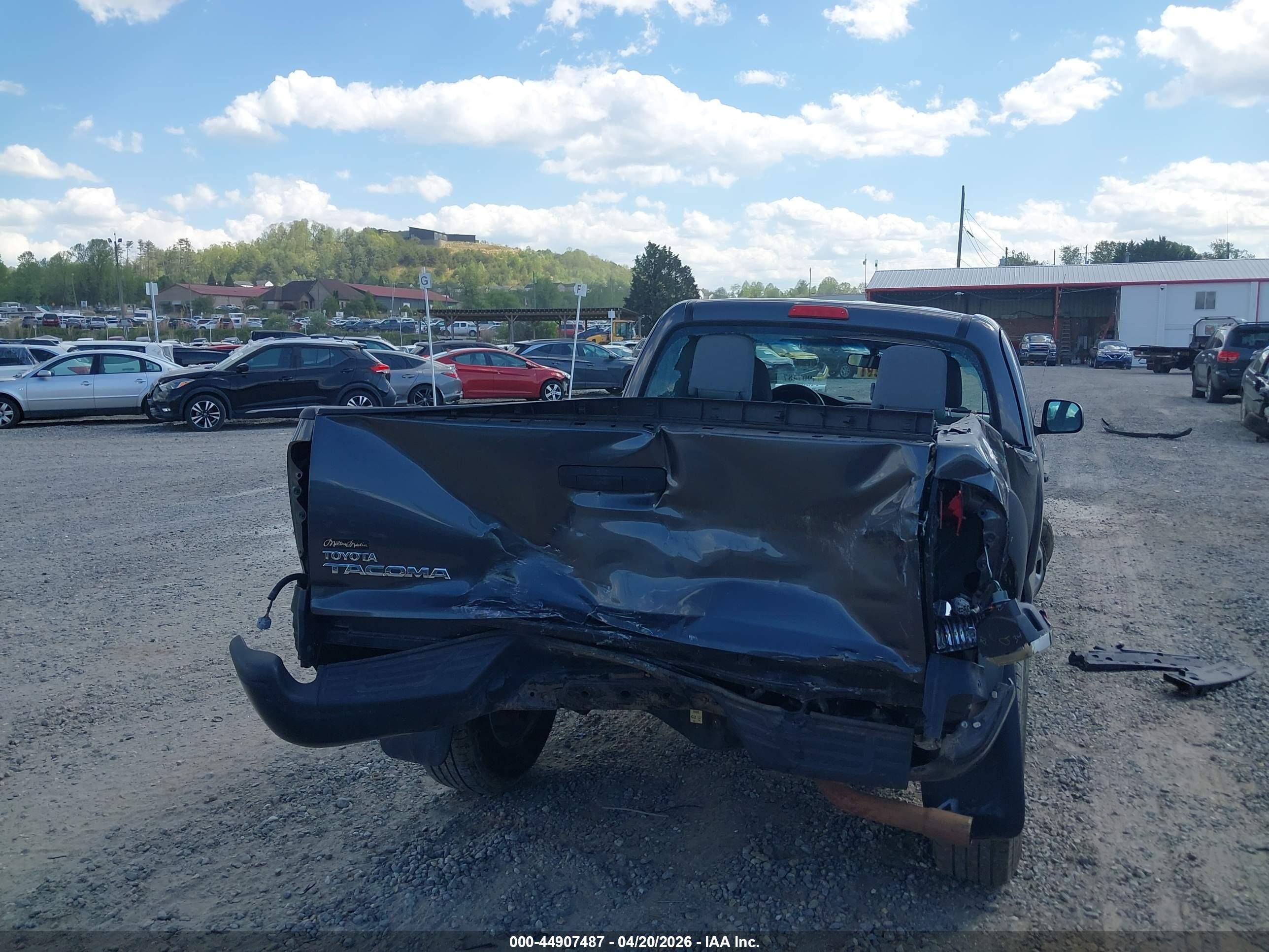 2011 Toyota Tacoma Gray vin: 5TFUX4EN7BX004775
