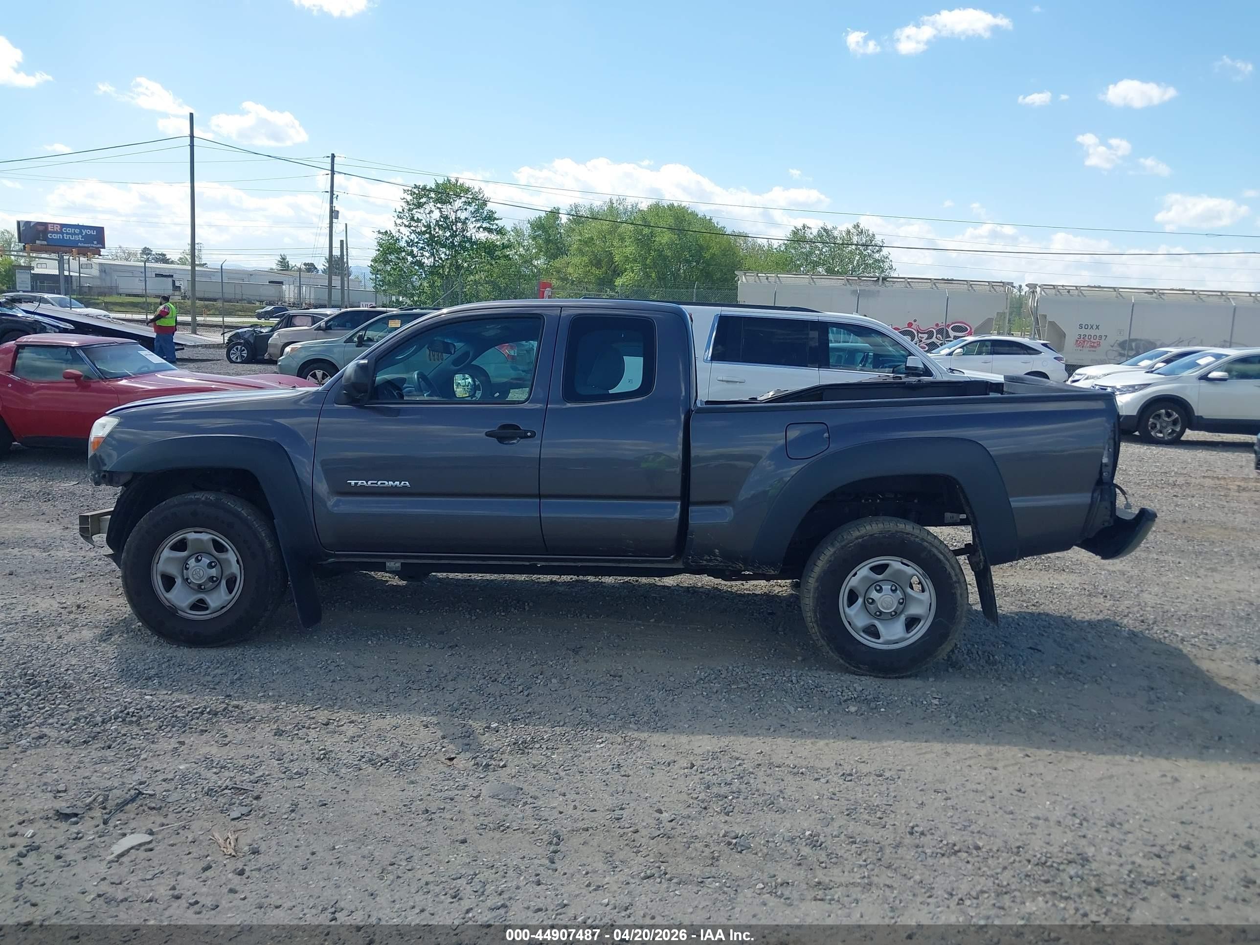 2011 Toyota Tacoma Gray vin: 5TFUX4EN7BX004775