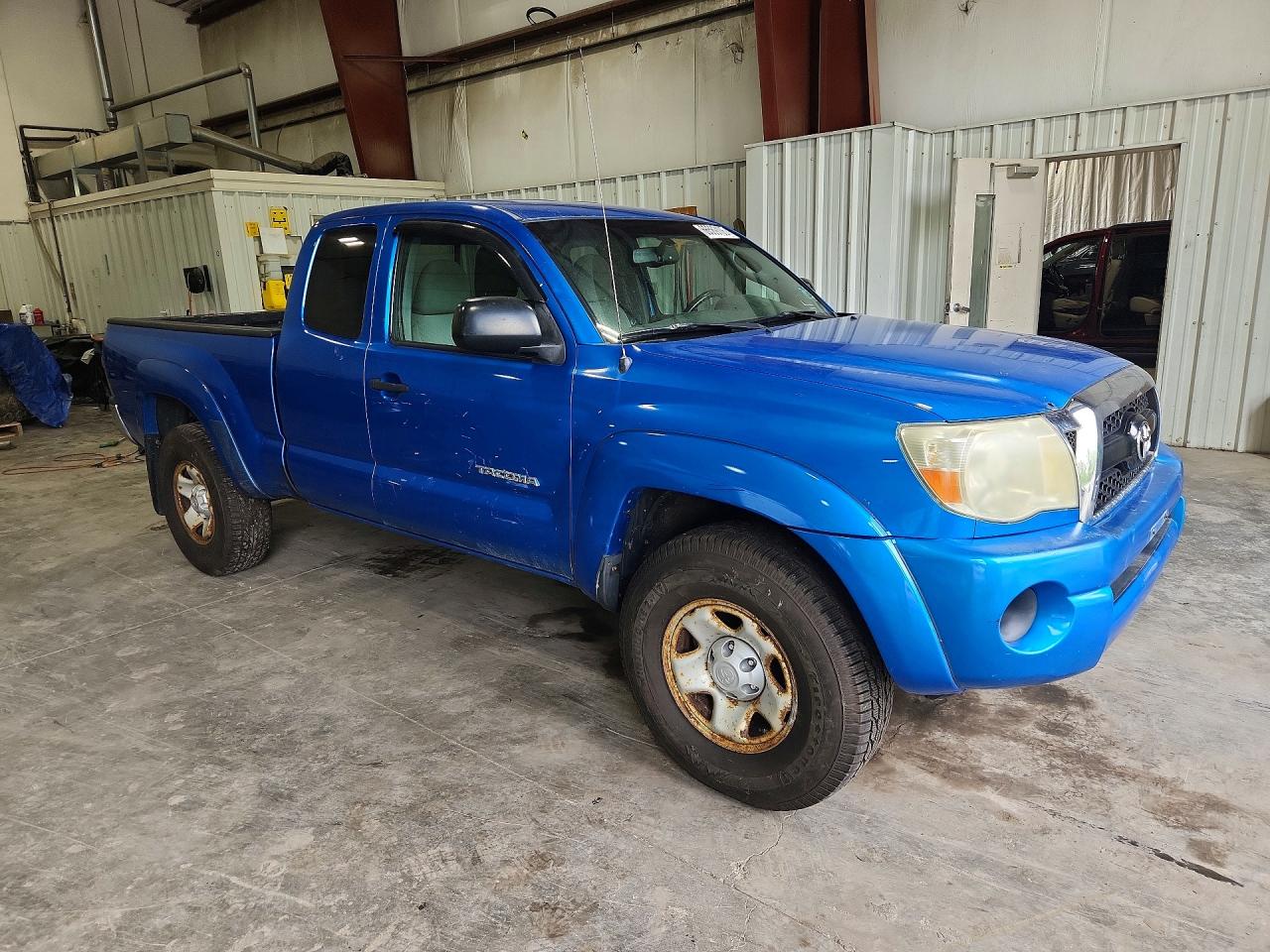 2011 Toyota Tacoma Base Blue vin: 5TFUX4EN7BX005067