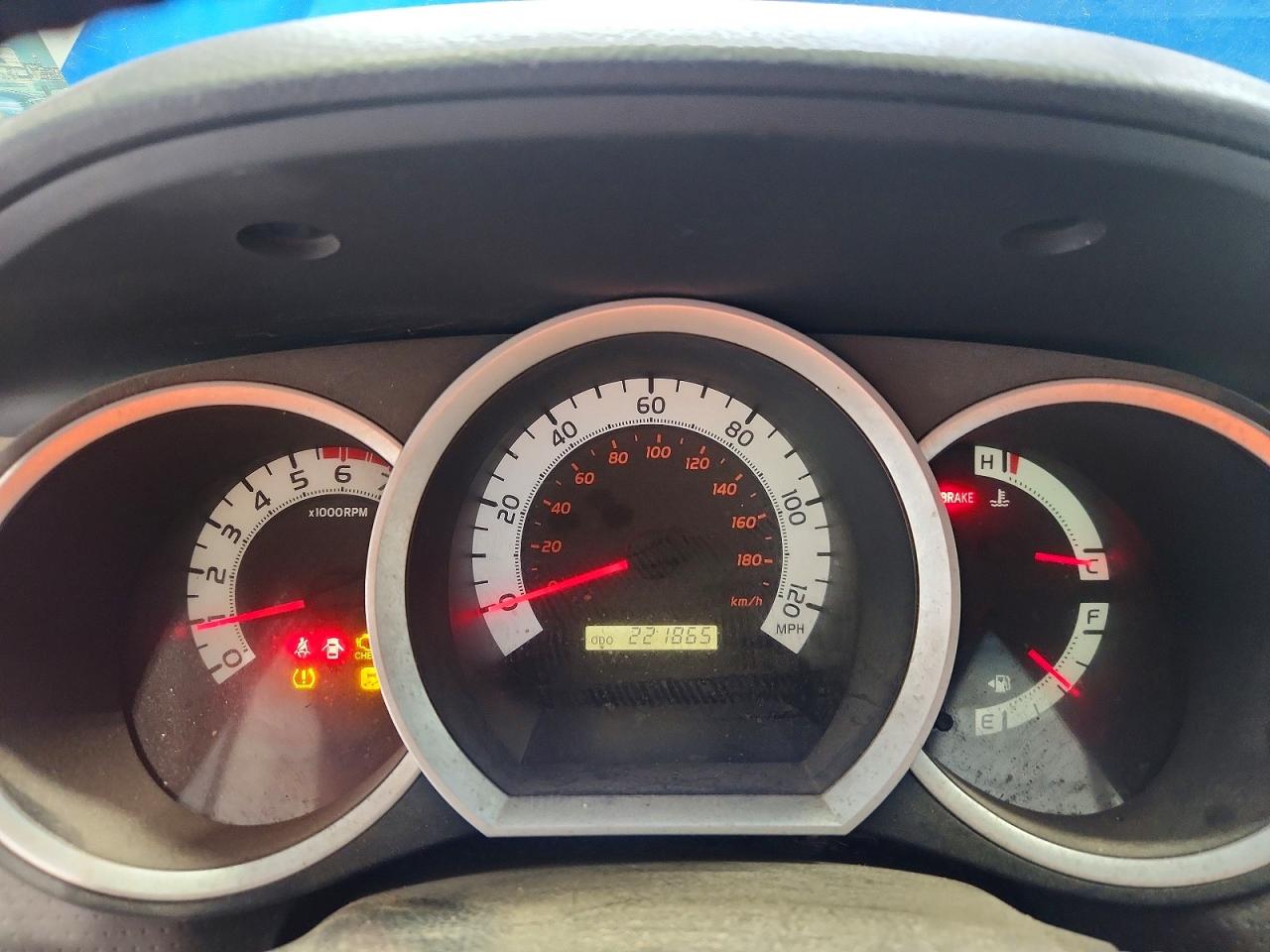 2011 Toyota Tacoma Base Blue vin: 5TFUX4EN7BX005067