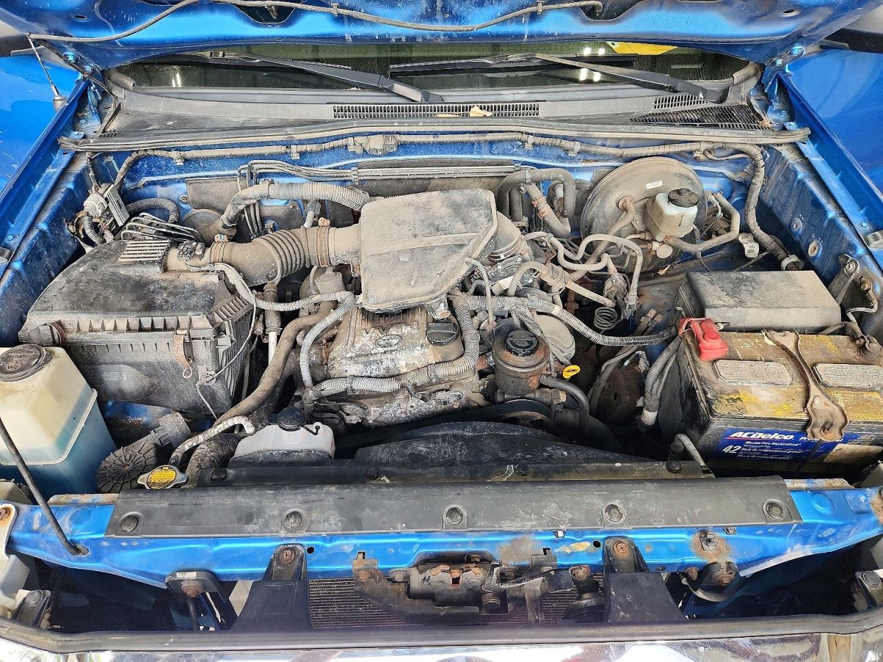 2011 Toyota Tacoma Base Blue vin: 5TFUX4EN7BX005067