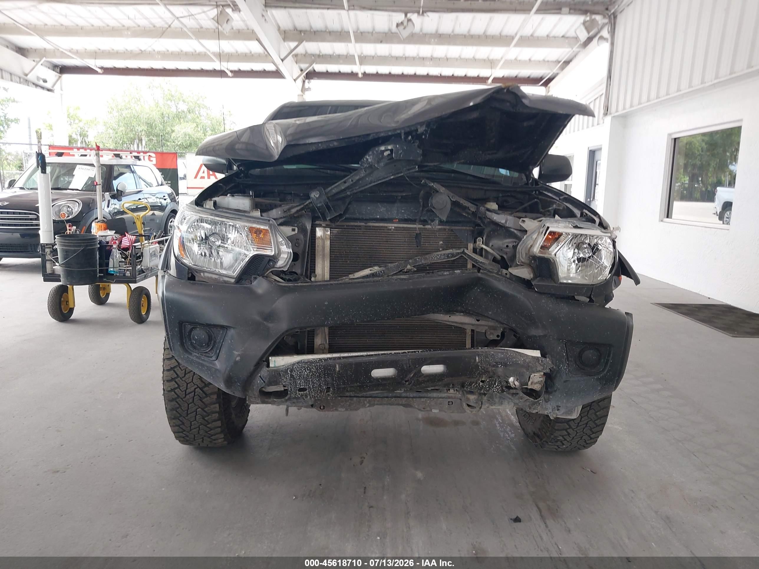 2015 Toyota Tacoma   Gray vin: 5TFUX4EN7FX036888
