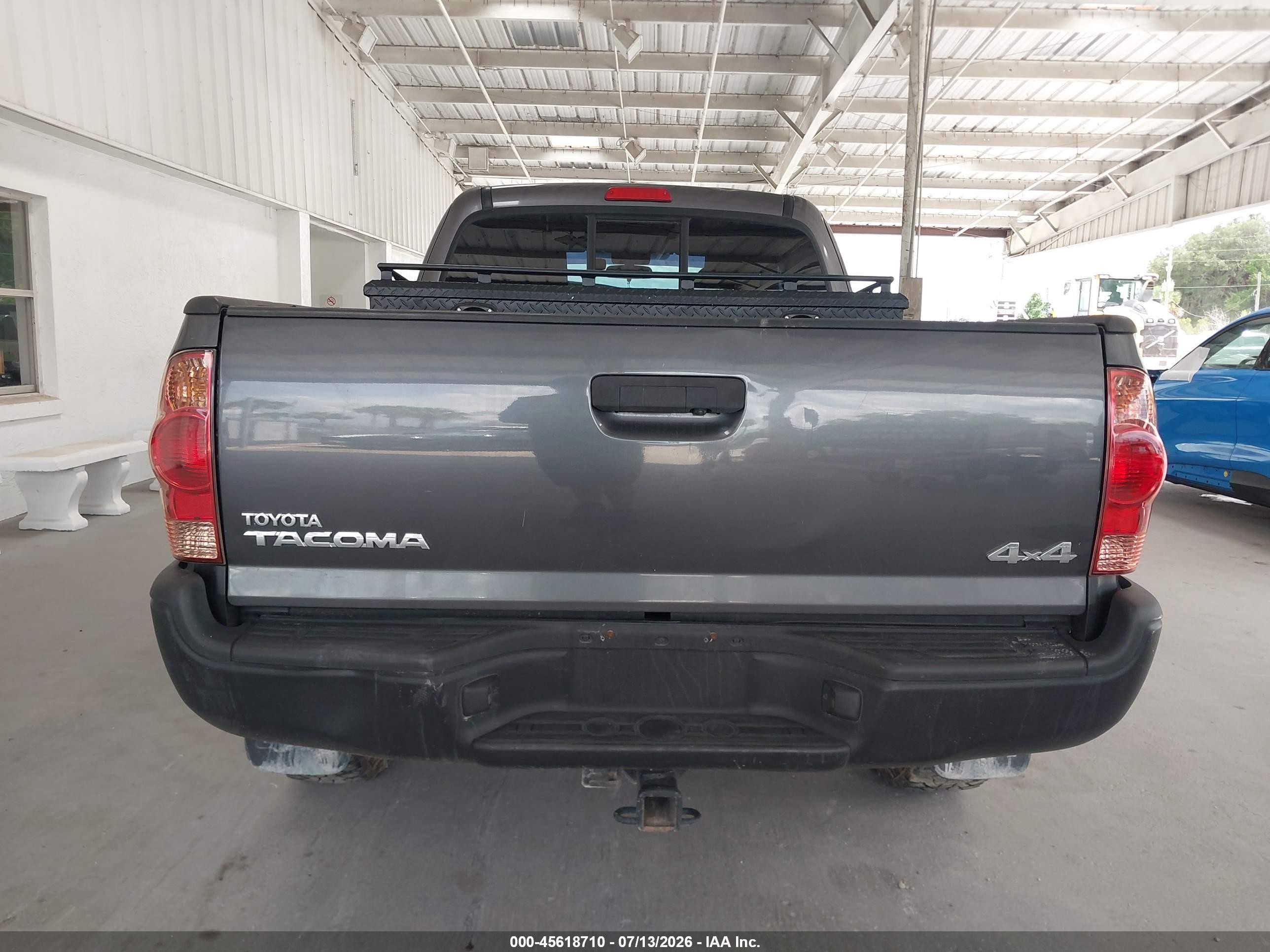 2015 Toyota Tacoma   Gray vin: 5TFUX4EN7FX036888