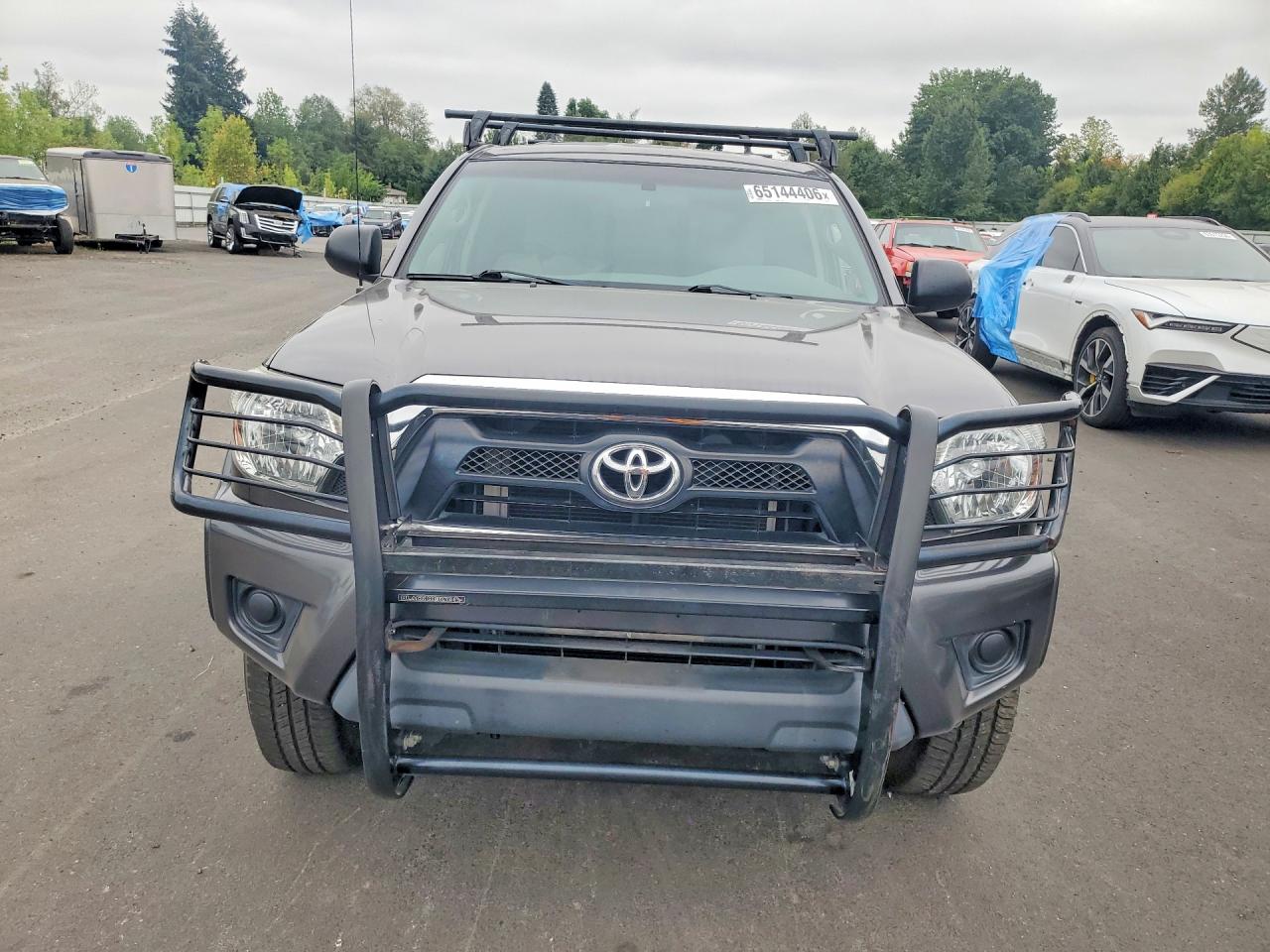 2015 Toyota Tacoma Base Серый vin: 5TFUX4EN7FX037880