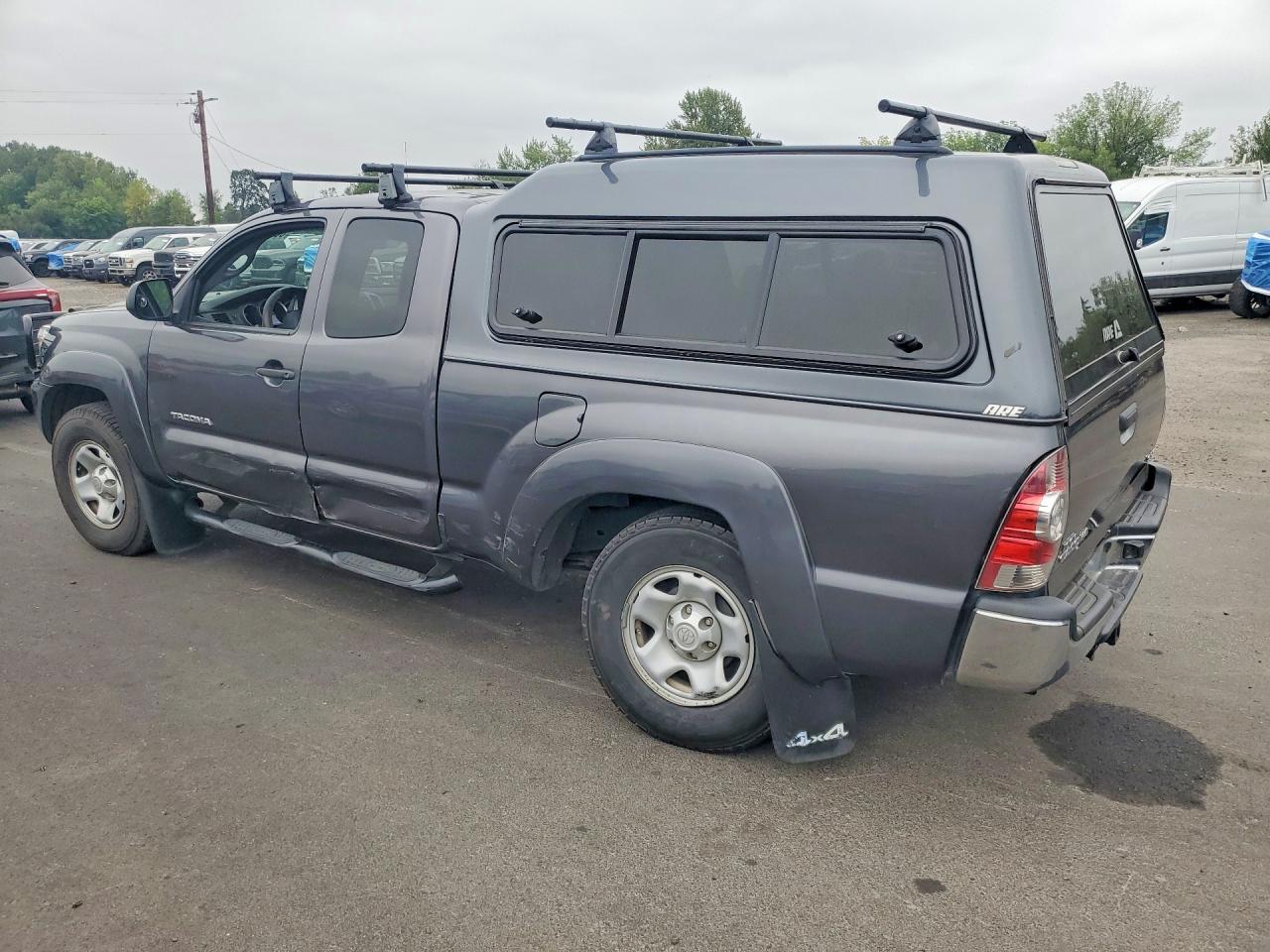 2015 Toyota Tacoma Base Серый vin: 5TFUX4EN7FX037880