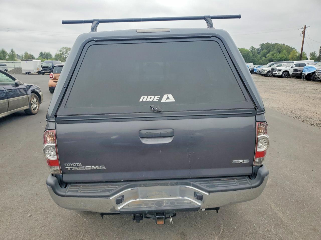 2015 Toyota Tacoma Base Серый vin: 5TFUX4EN7FX037880