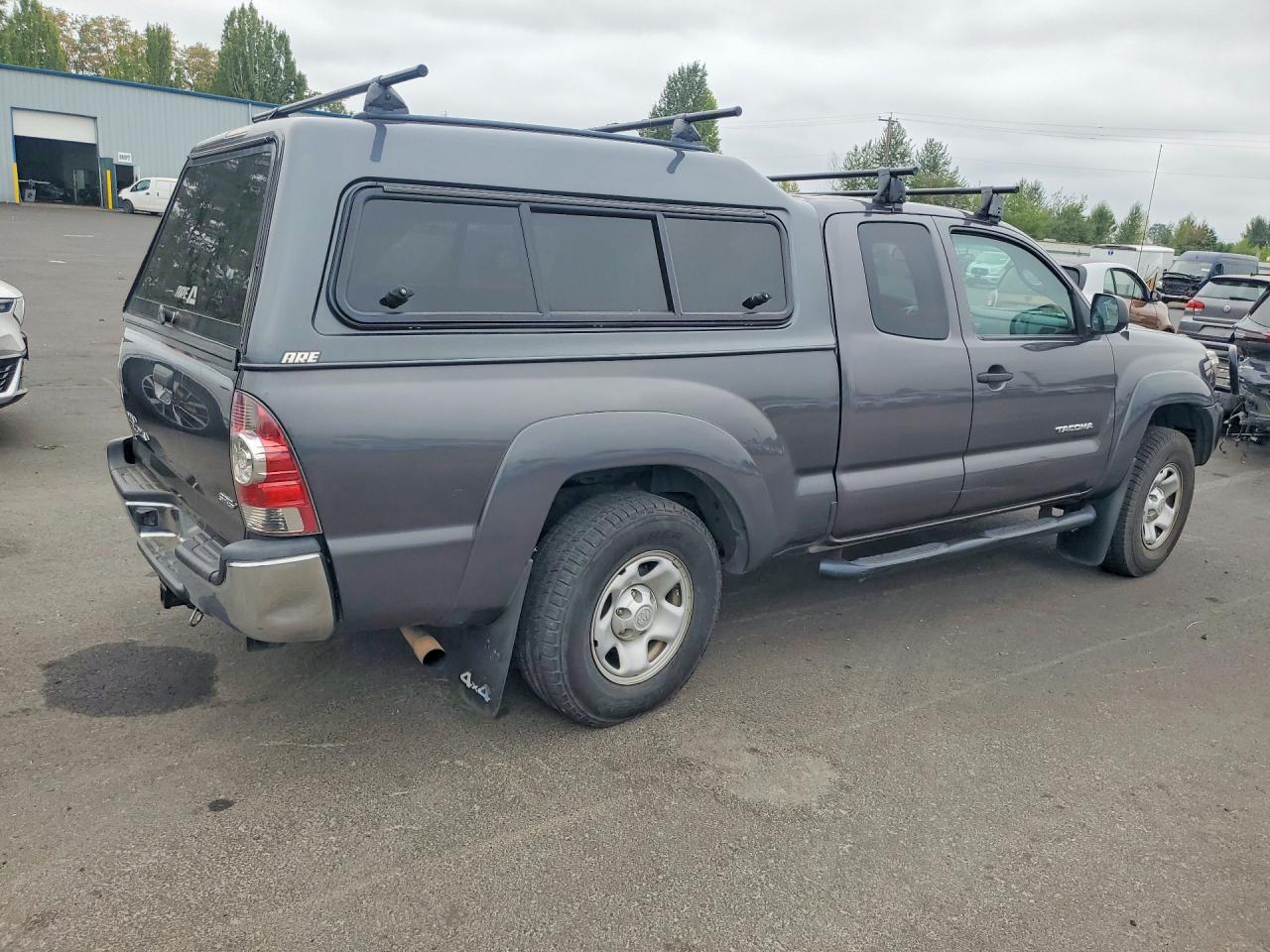 2015 Toyota Tacoma Base Серый vin: 5TFUX4EN7FX037880