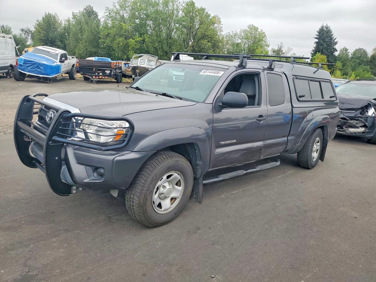 2015 Toyota Tacoma Base Серый vin: 5TFUX4EN7FX037880