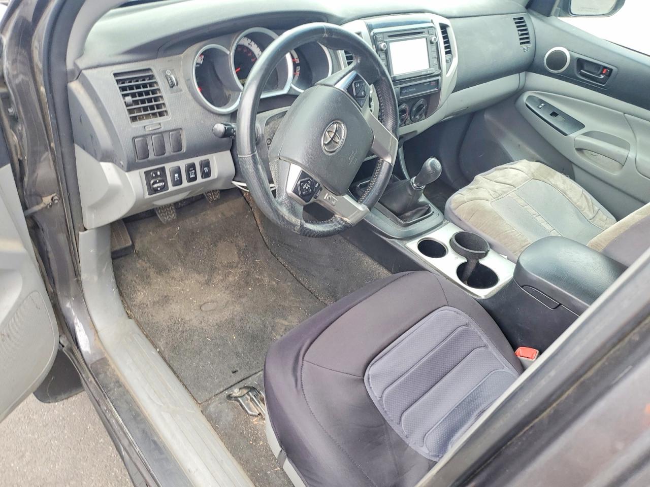 2015 Toyota Tacoma Base Серый vin: 5TFUX4EN7FX037880