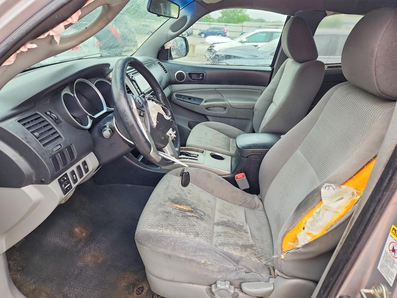 2015 Toyota Tacoma Access Cab Серебряный vin: 5TFUX4EN7FX039841