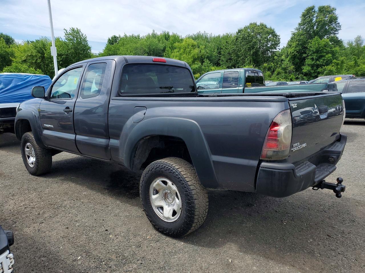2011 Toyota Tacoma Access Cab Gray vin: 5TFUX4EN8BX004848