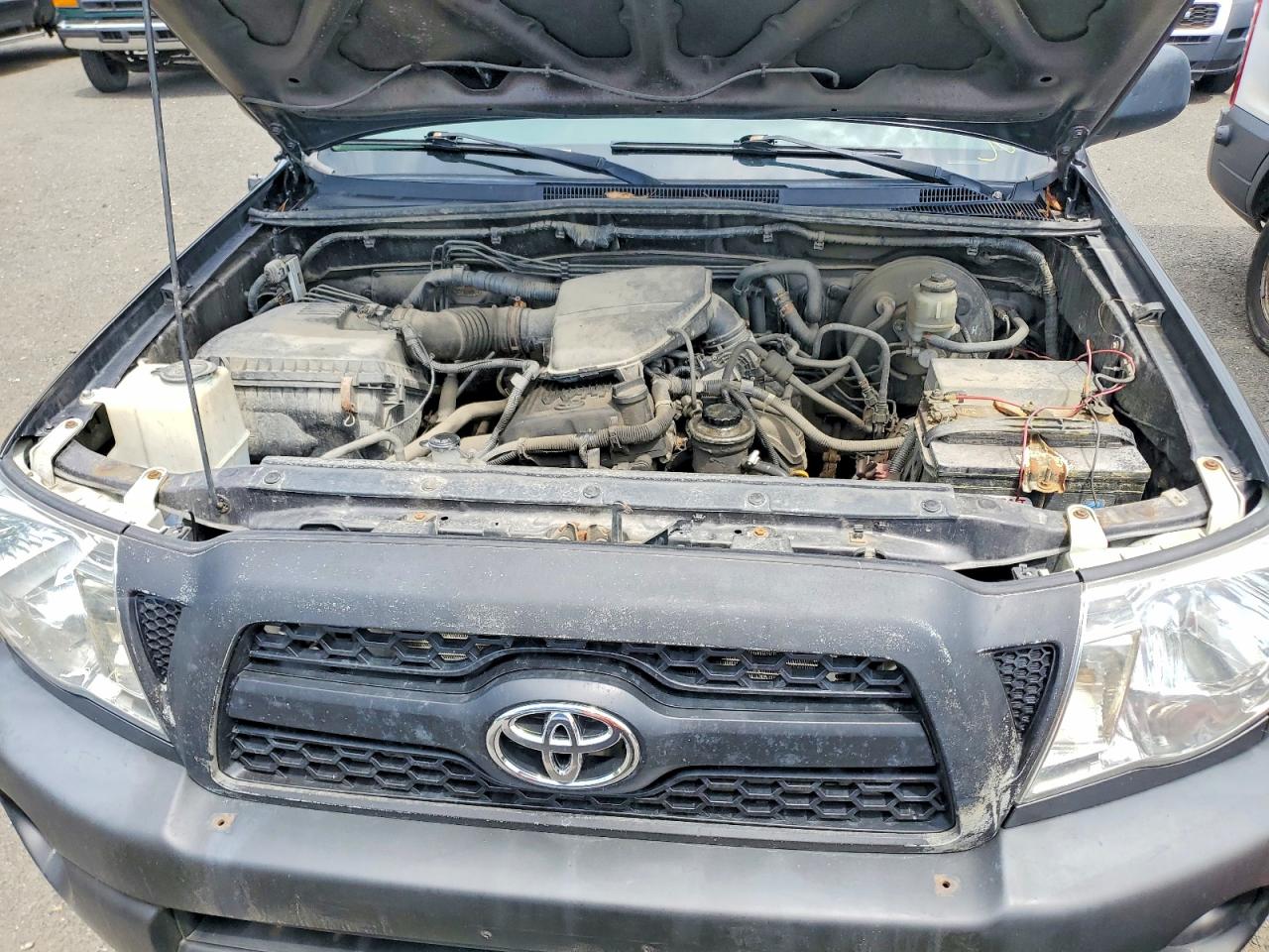 2011 Toyota Tacoma Access Cab Gray vin: 5TFUX4EN8BX004848