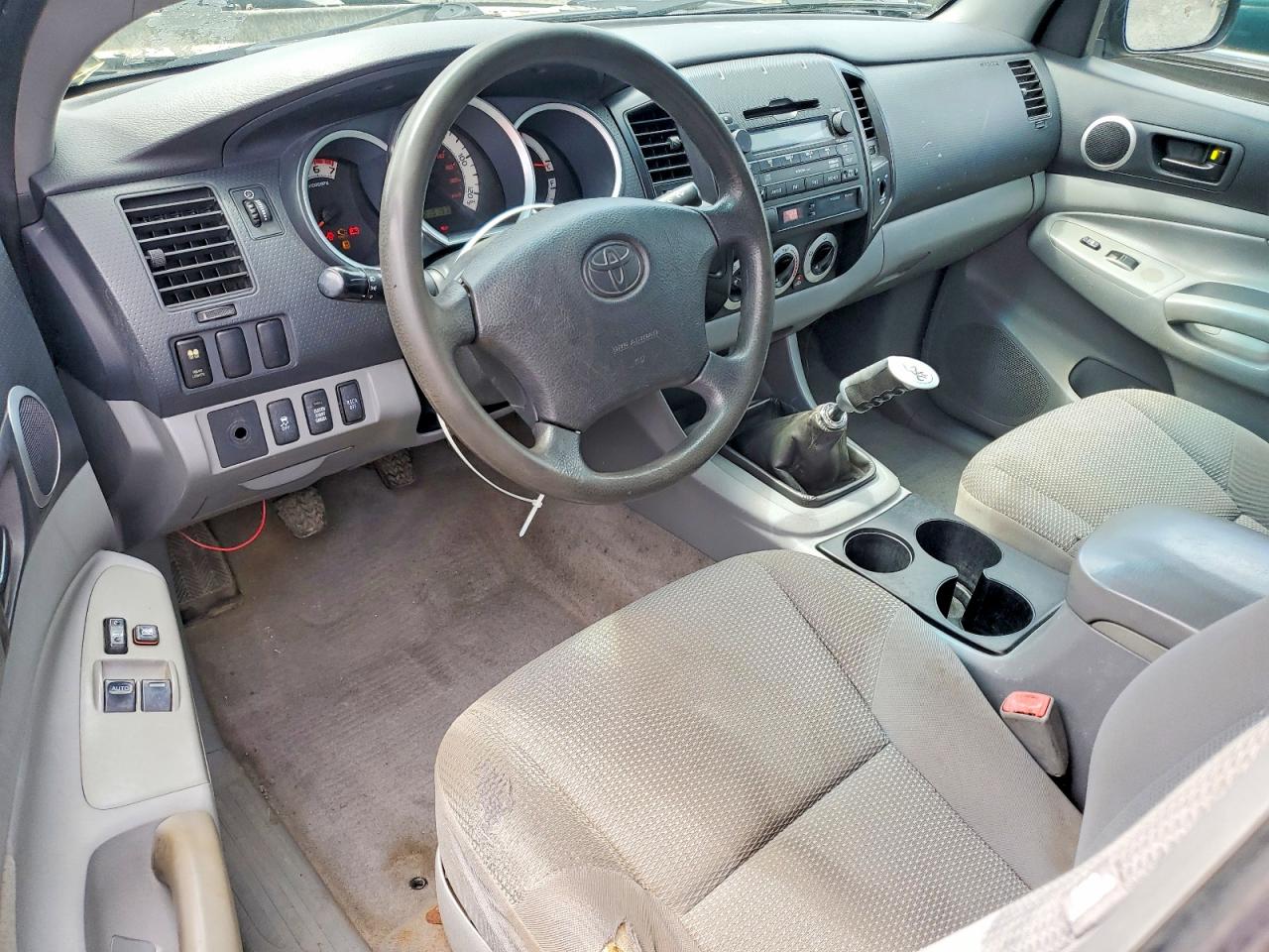2011 Toyota Tacoma Access Cab Gray vin: 5TFUX4EN8BX004848