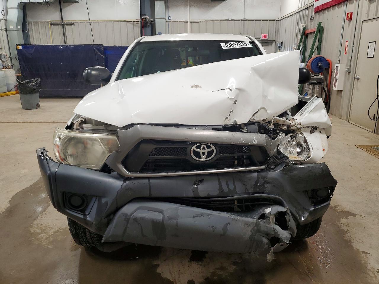 2012 Toyota Tacoma Base White vin: 5TFUX4EN8CX013616
