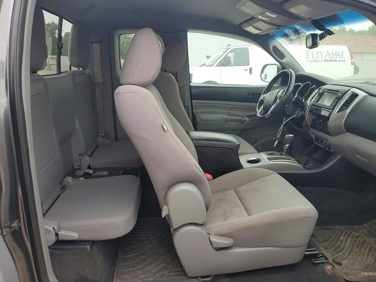 2013 Toyota Tacoma Access Cab Gray vin: 5TFUX4EN8DX024049