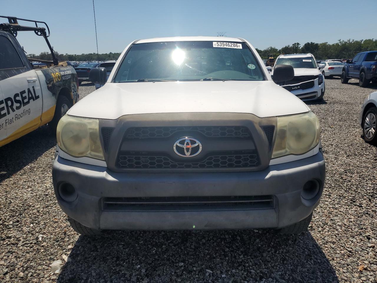2011 Toyota Tacoma Access Cab White vin: 5TFUX4EN9BX005278