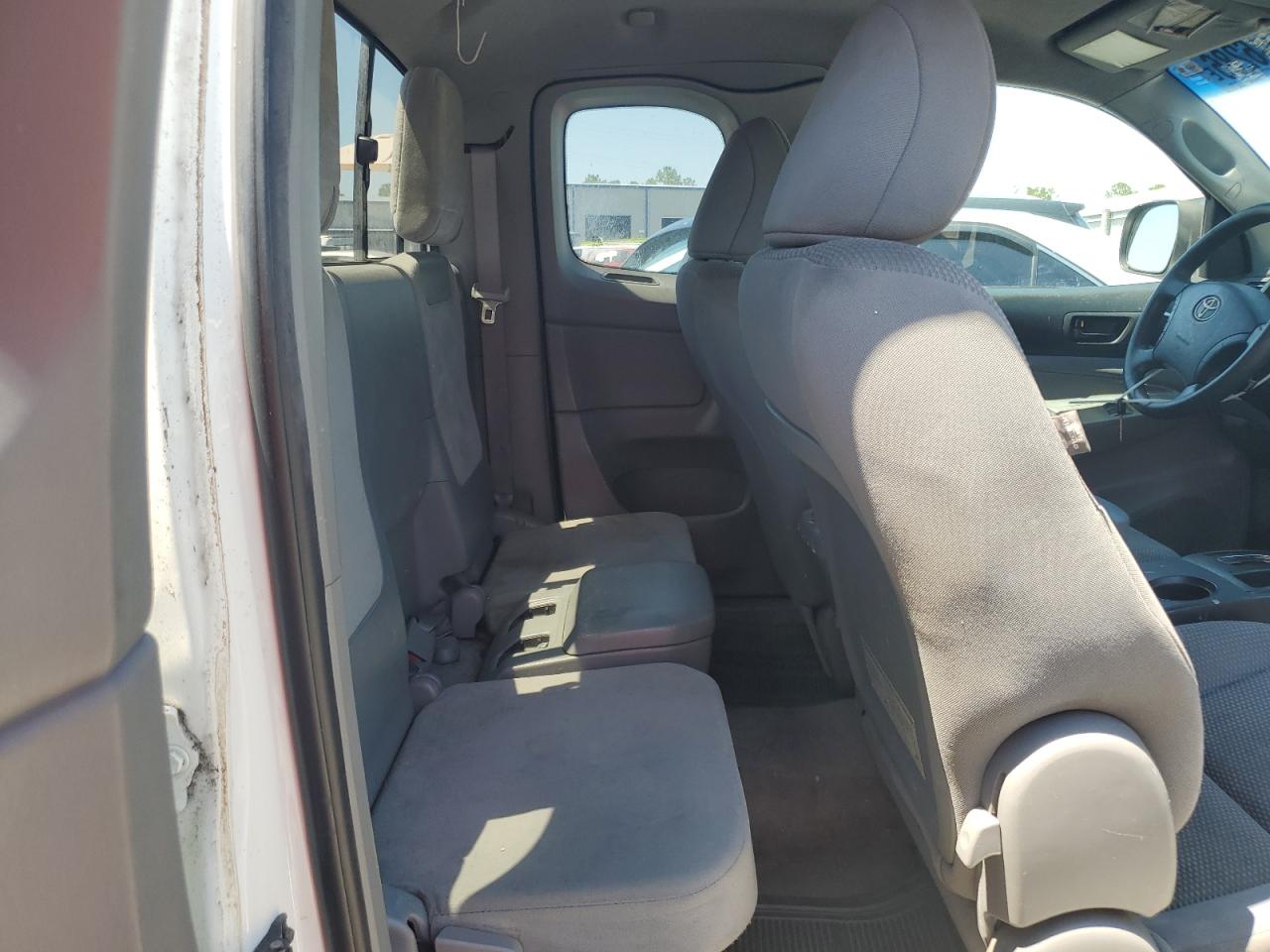 2011 Toyota Tacoma Access Cab White vin: 5TFUX4EN9BX005278