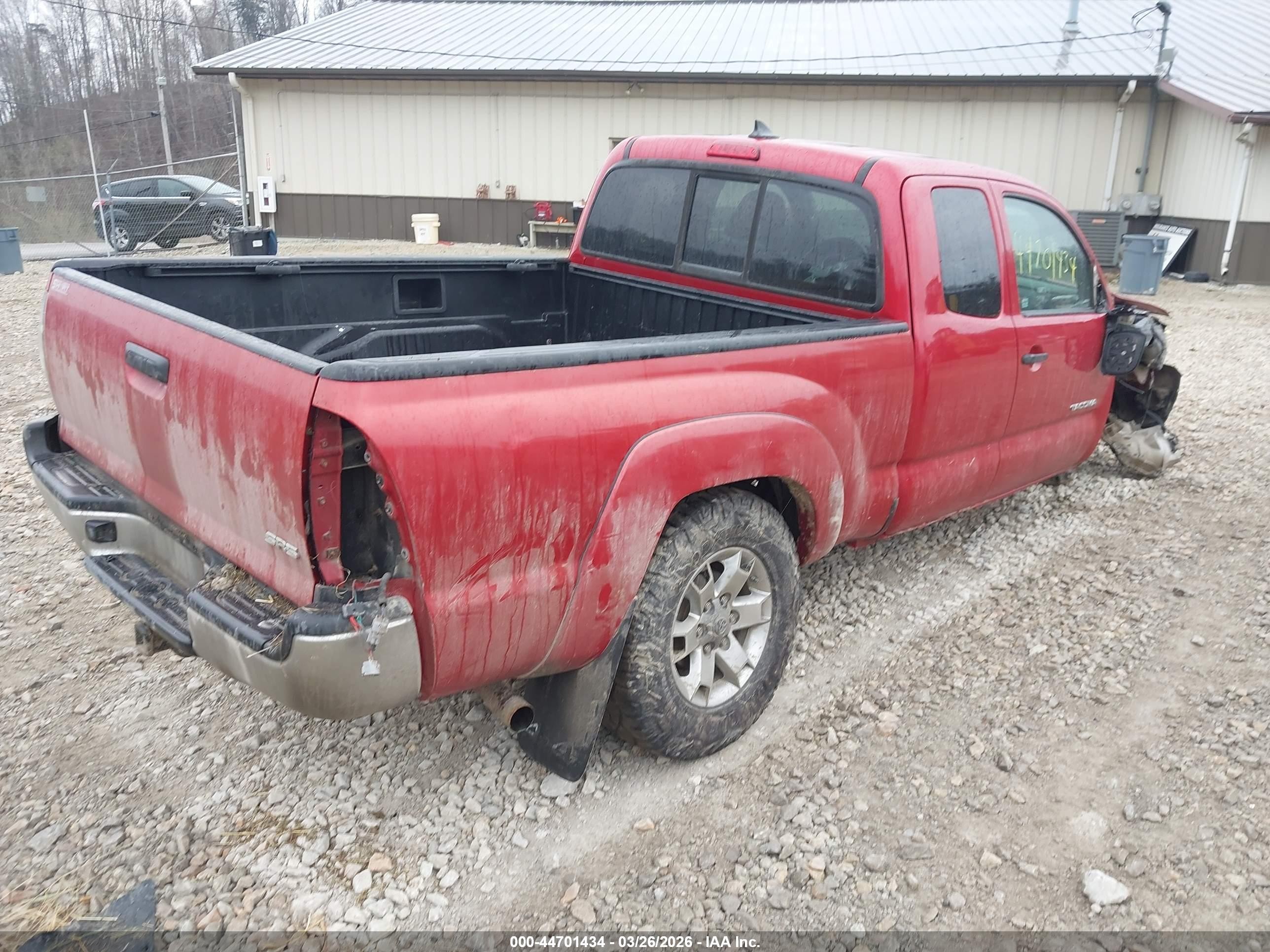 2012 Toyota Tacoma   Red vin: 5TFUX4EN9CX015858