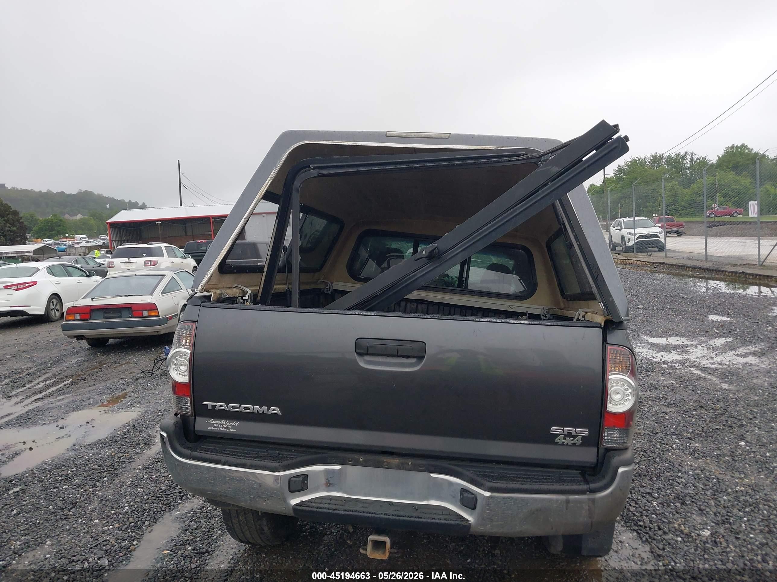 2013 Toyota Tacoma   Gray vin: 5TFUX4EN9DX016820