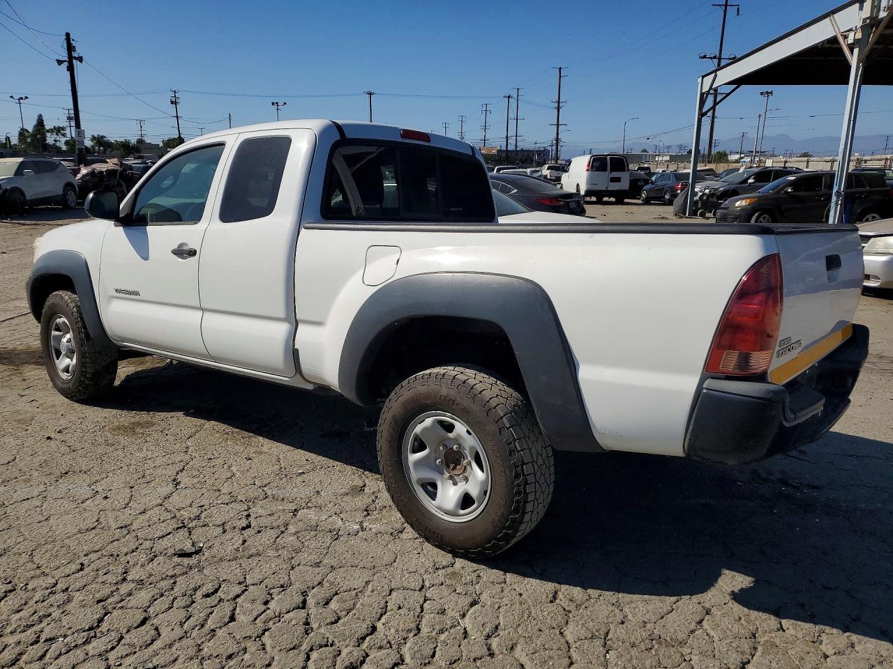 2014 Toyota Tacoma Access Cab Белый vin: 5TFUX4EN9EX025048