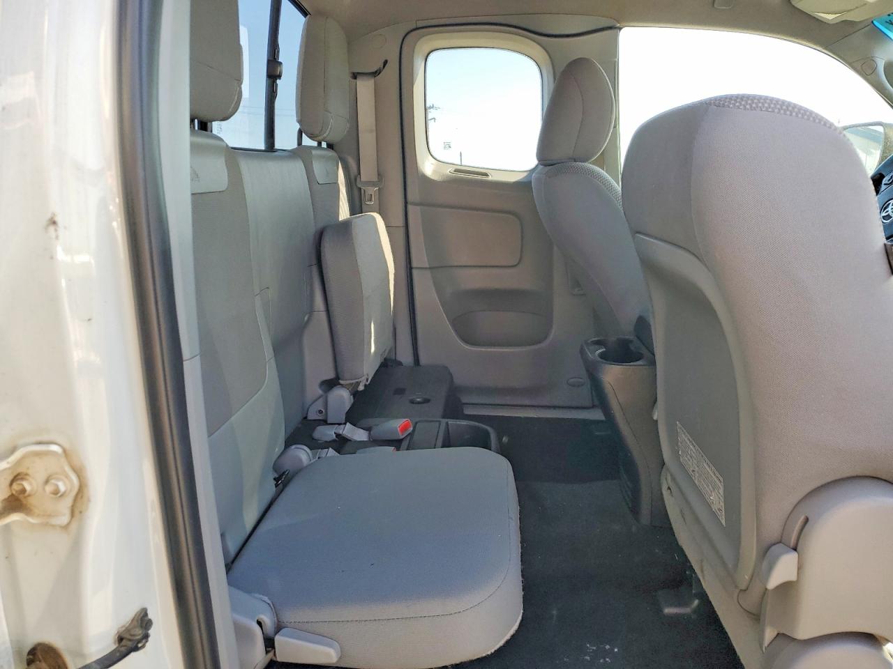 2014 Toyota Tacoma Access Cab Белый vin: 5TFUX4EN9EX025048