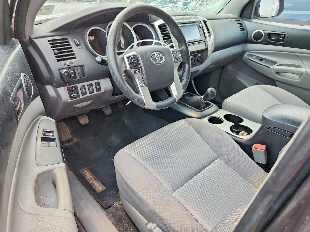 2015 Toyota Tacoma Base Gray vin: 5TFUX4EN9FX032373