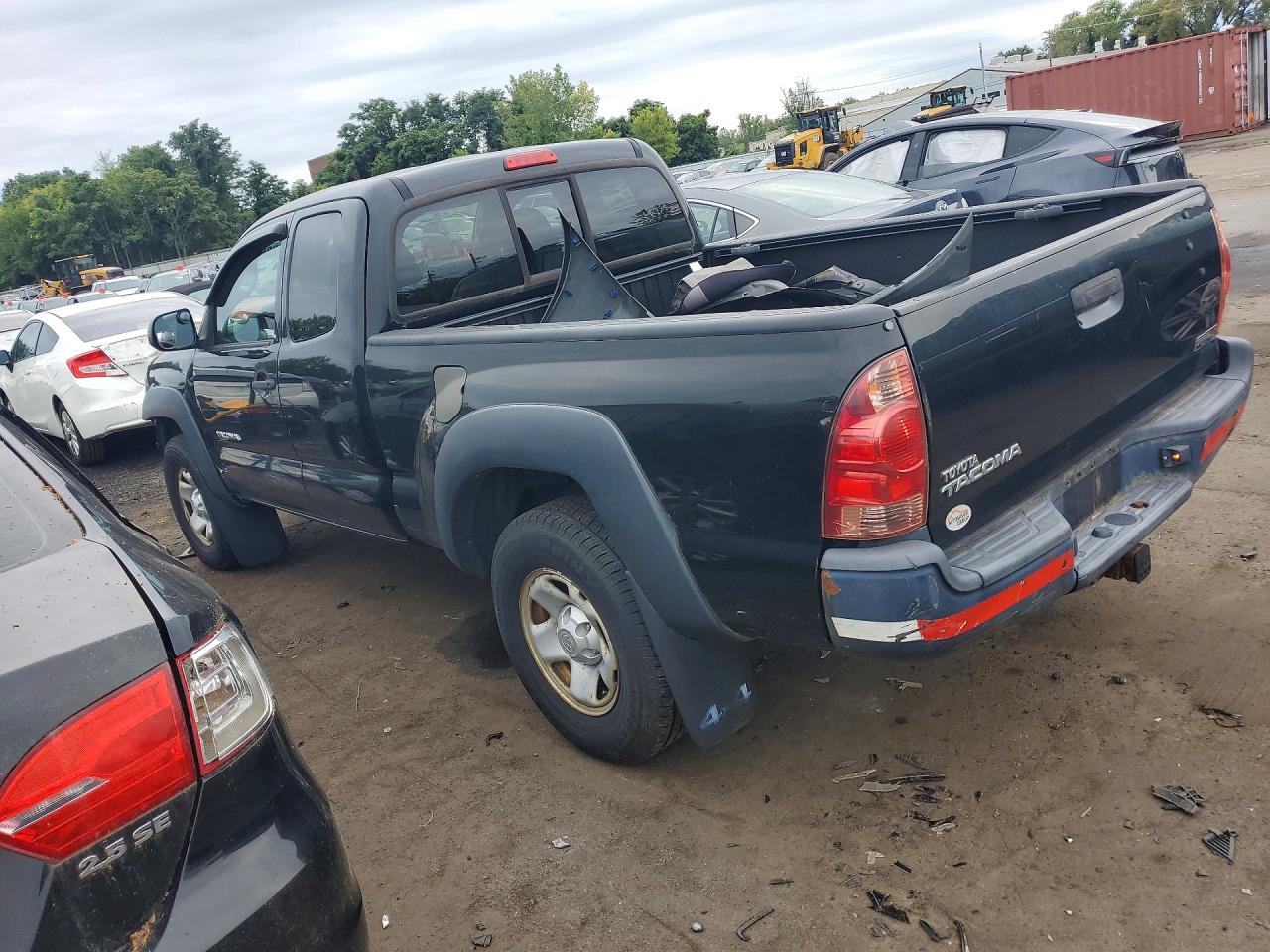 2015 Toyota Tacoma Base Black vin: 5TFUX4EN9FX033748