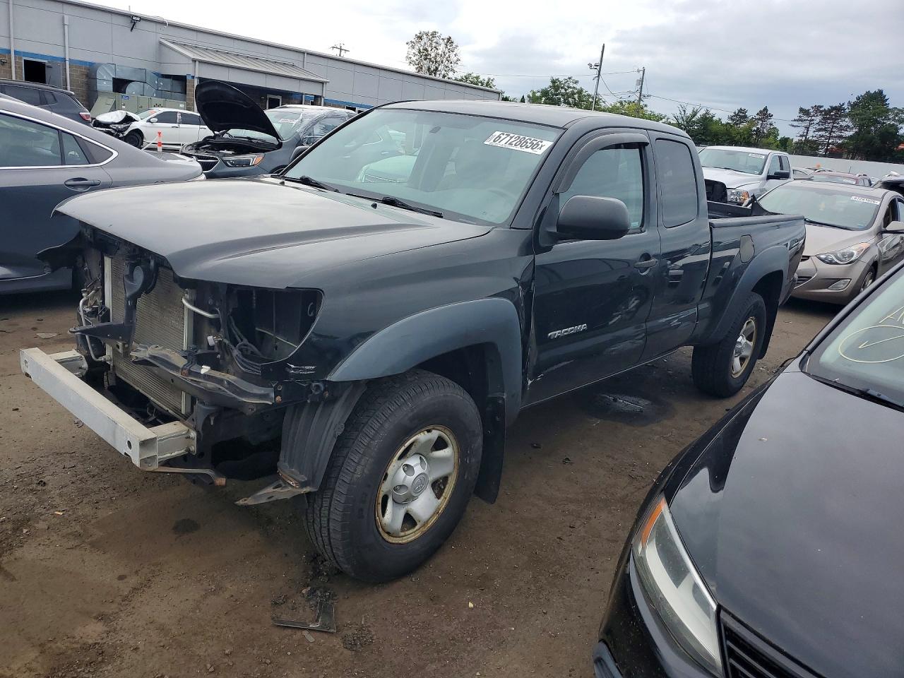 2015 Toyota Tacoma Base Black vin: 5TFUX4EN9FX033748
